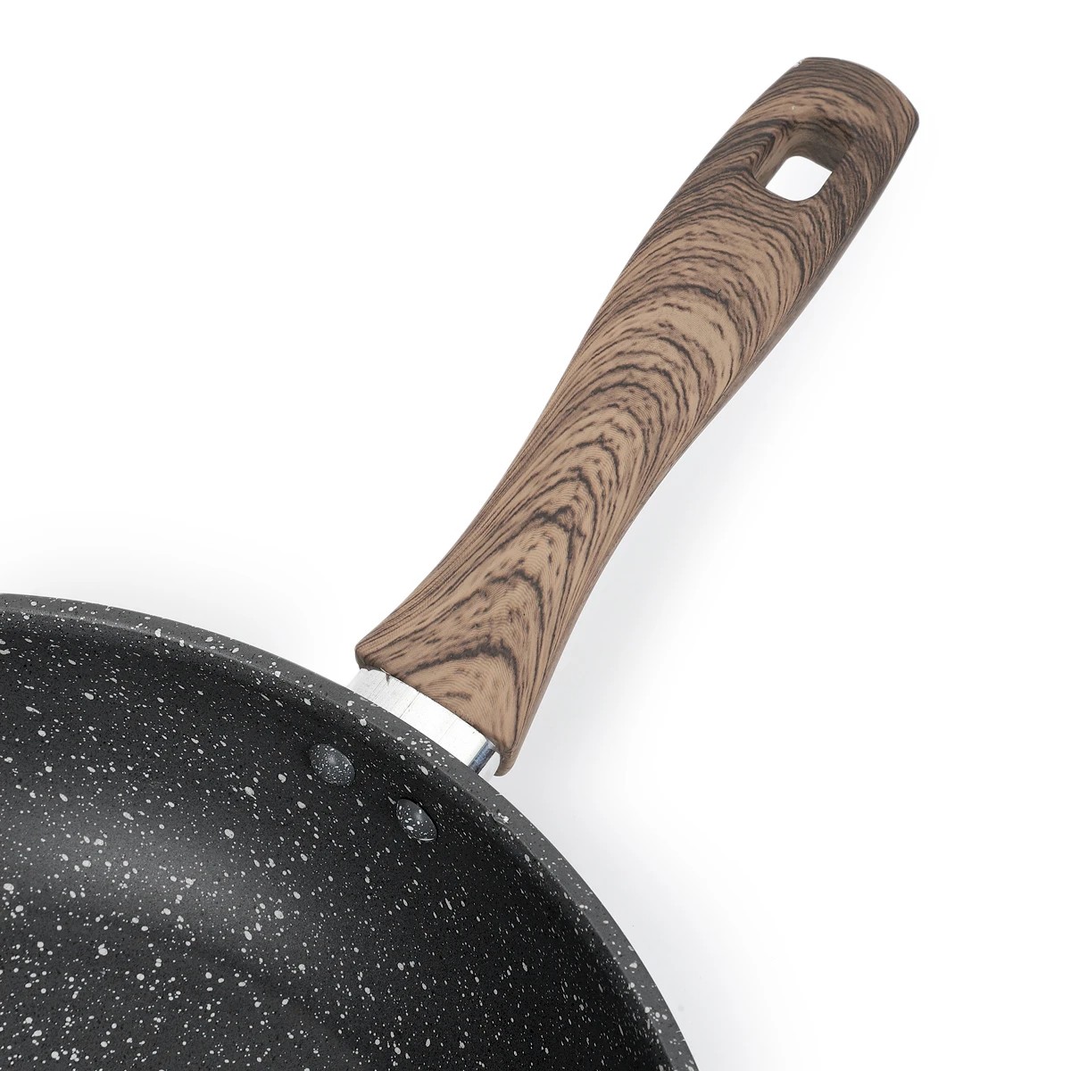 5 30cm Wood Look Non-Stick Saute Pan, 5 of 7