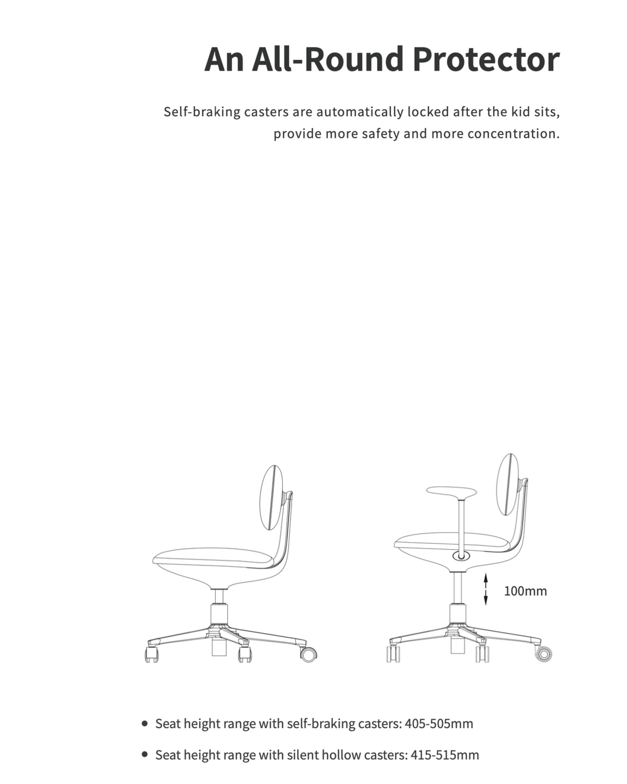 3 BR Home Joyin Childrens Study Chair in Lion, 3 of 6