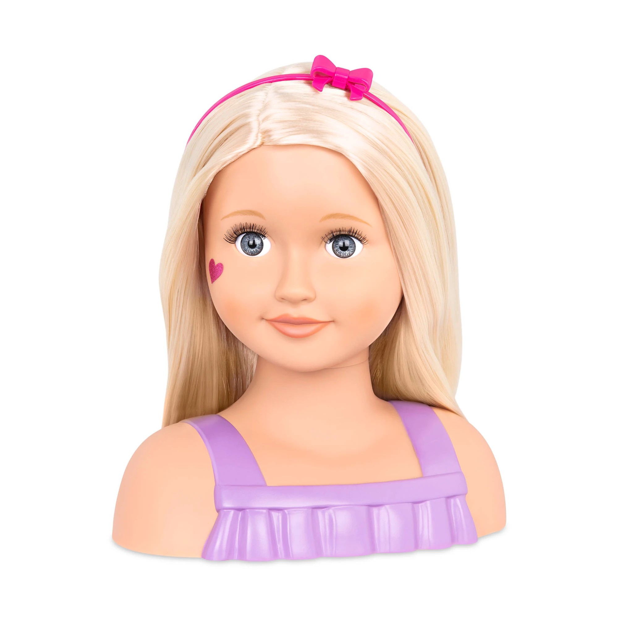 3 Our Generation Styling Head - Trista - Purple, 3 of 10