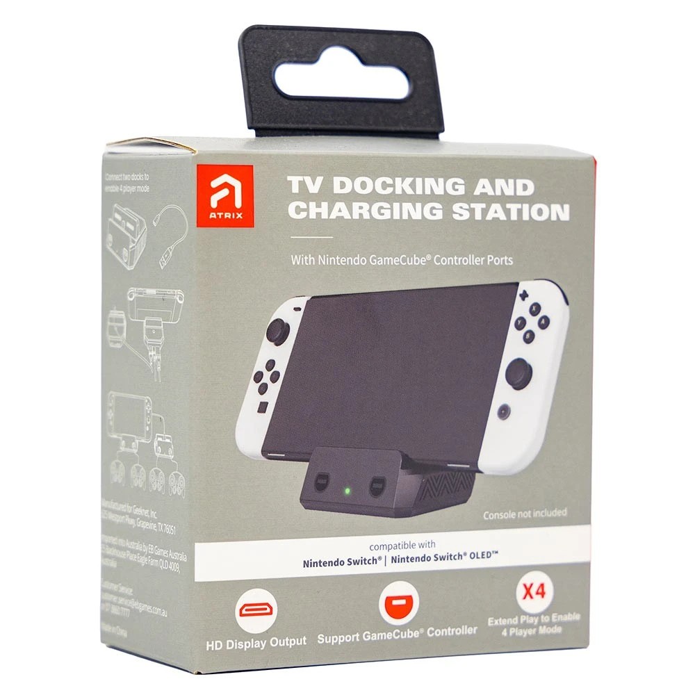 2 Atrix - TV Docking & Charging Station for Nintendo Switch & Nintendo Switch OLED, 2 of 4