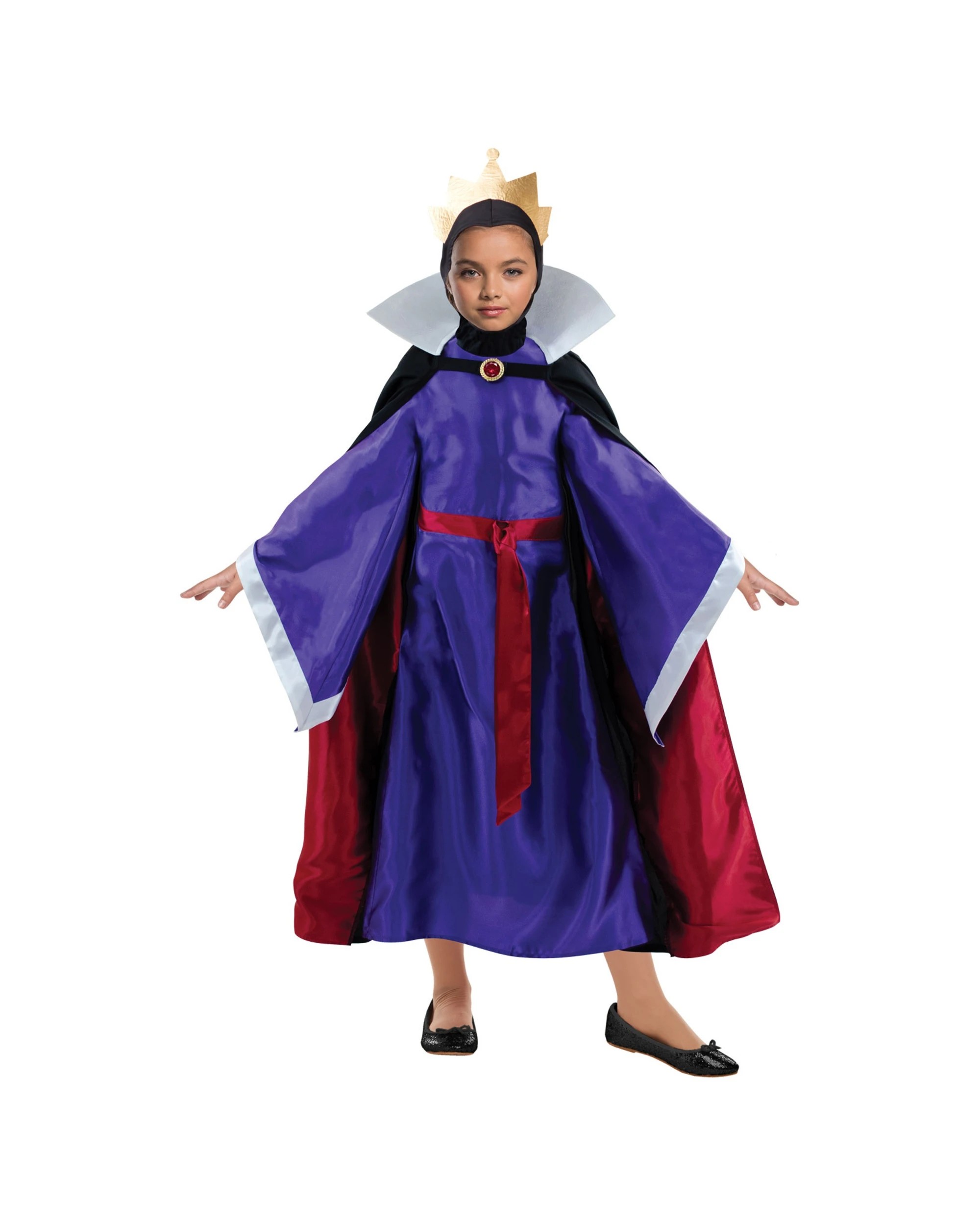 1 Disney Evil Queen Girls Dress Up Costume M - Multi, 1 of 3