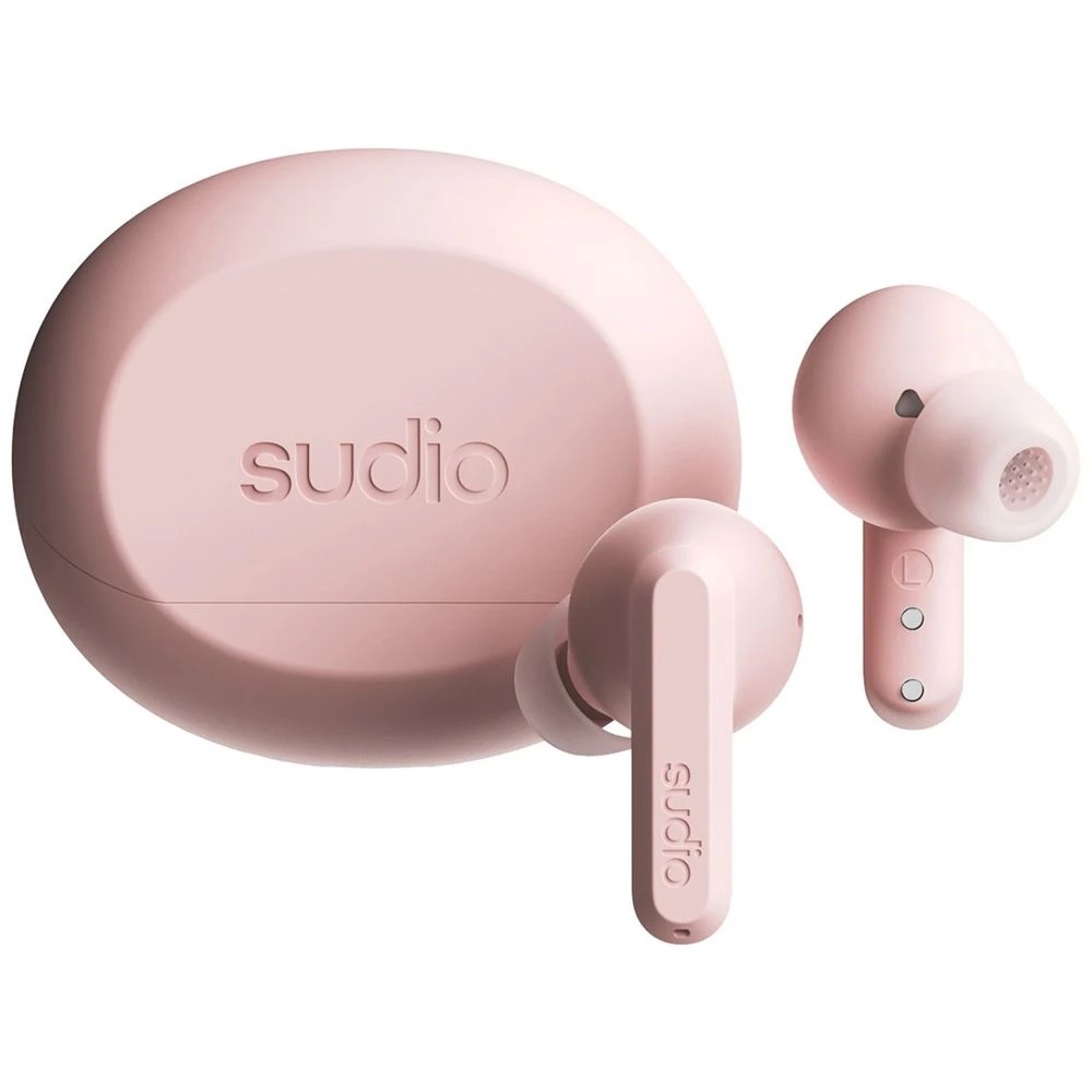 1 Sudio A3 Pro True Wireless ANC Earbuds Pink, 1 of 4