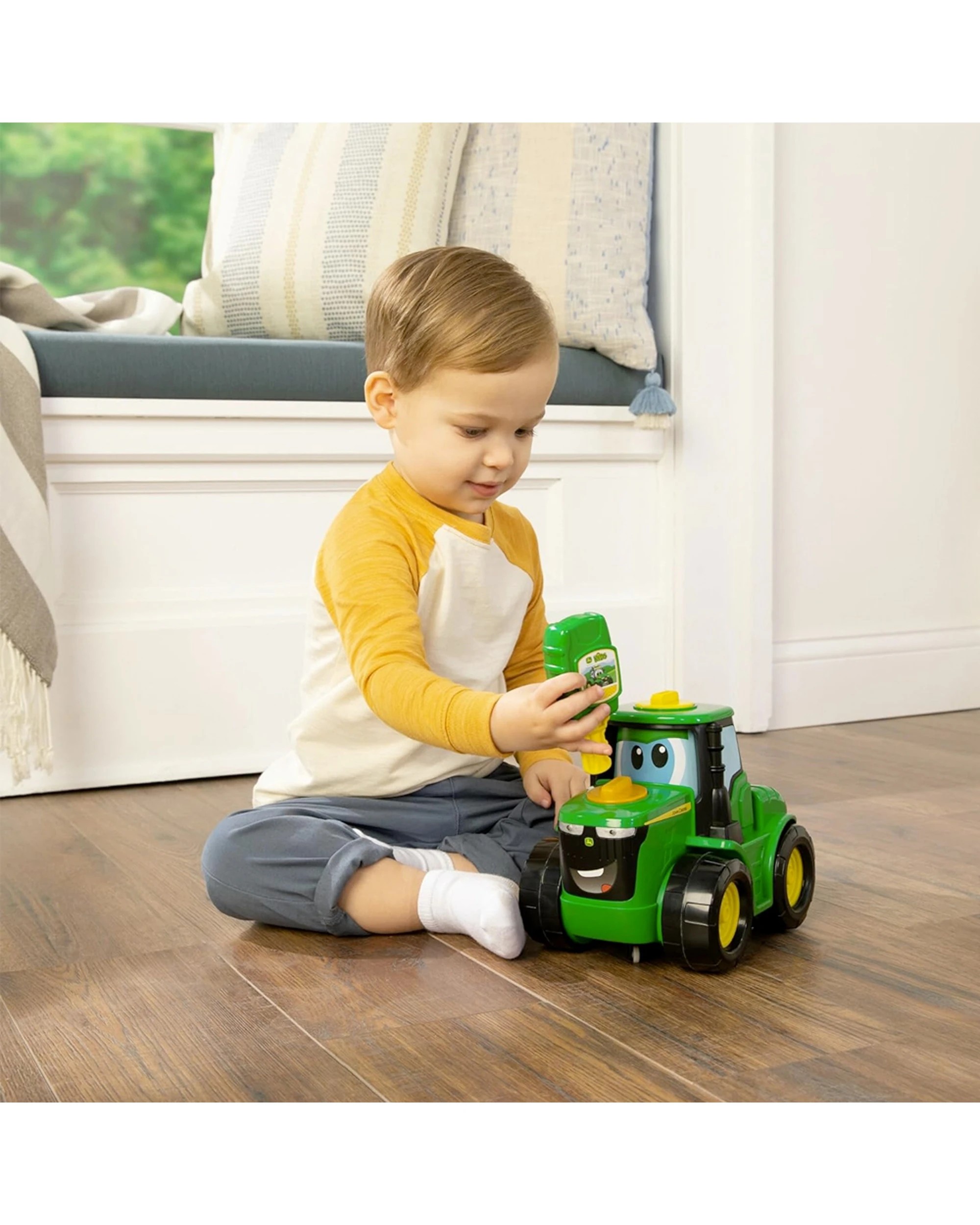4 John Deere Key N Go Johnny Tractor Interactive Kids Toy Engaging Play Features Interactive Fun - Multi, 4 of 6