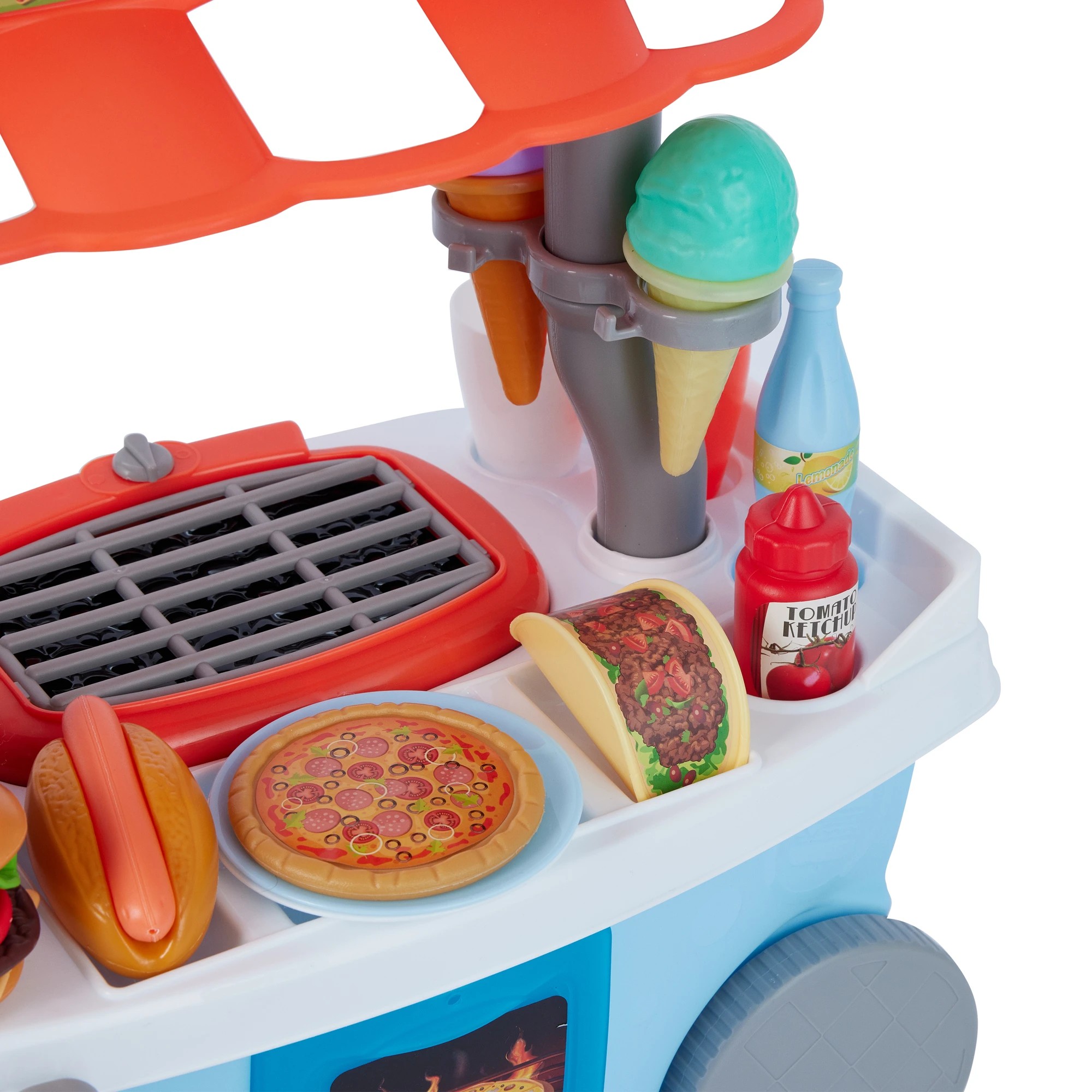 6 26 Piece Food Cart Toy, 6 of 10