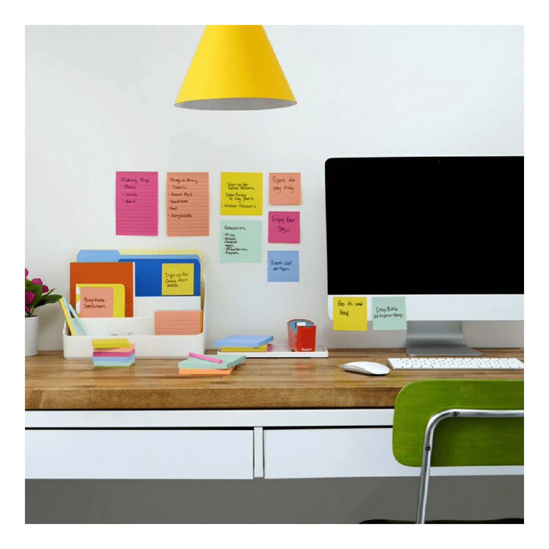 7 Post-it Super Sticky Notes 76 x 76 mm Summer Joy 5 Pack, 7 of 9