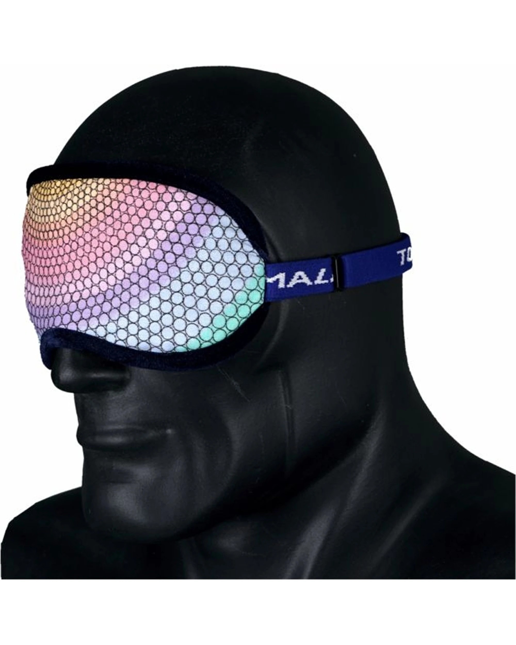 4 Activease Dick Wicks Magnetic Far Infrared Eye Mask Nano Mineral Fabric One Size - Black - Black, 4 of 4