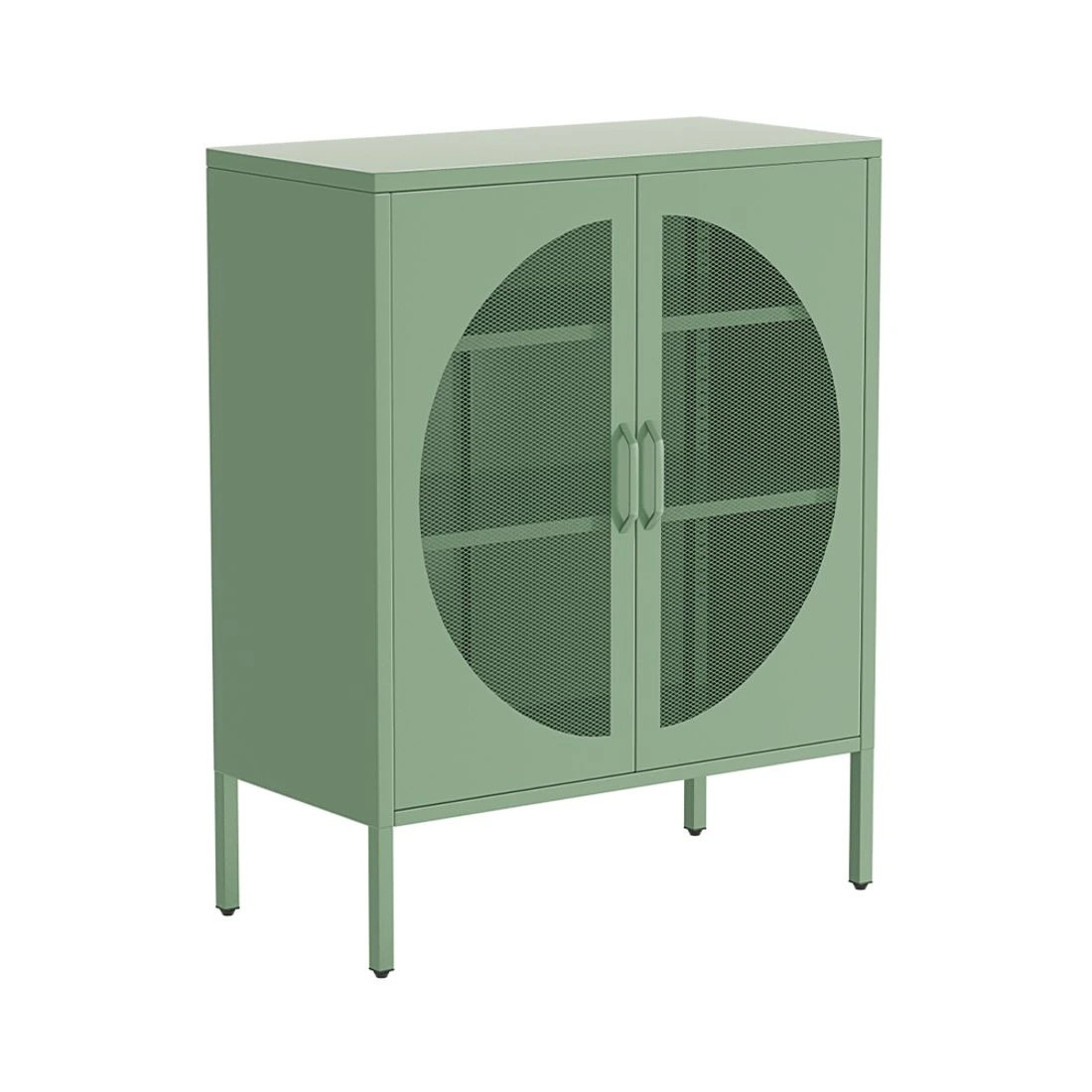 1 Artiss Buffet Sideboard Metal Cabinet - Green, 1 of 8
