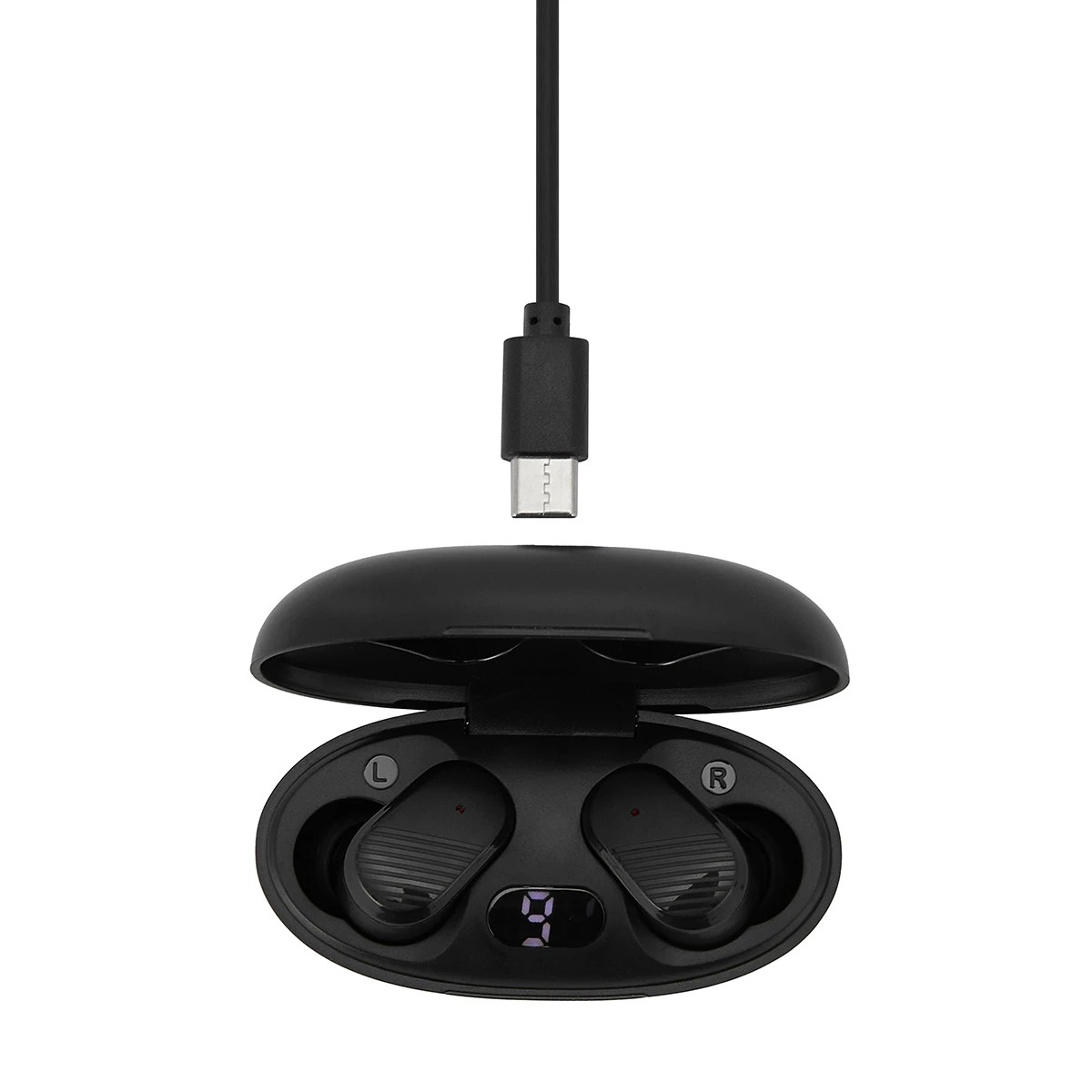 4 Wireless Ear Buds - Anko - Black, 4 of 6
