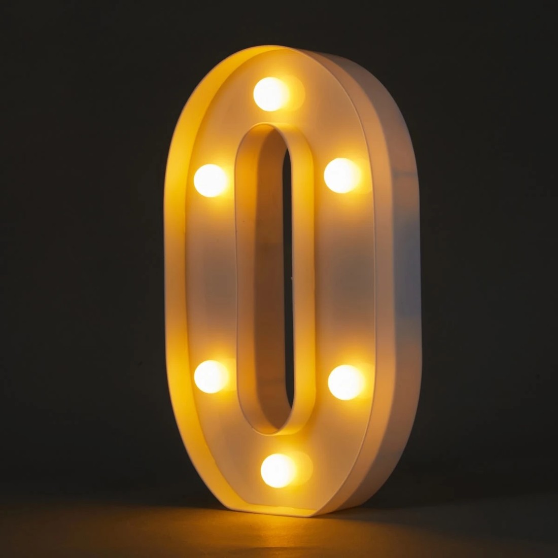 1 Light Up Letter - O, 1 of 5