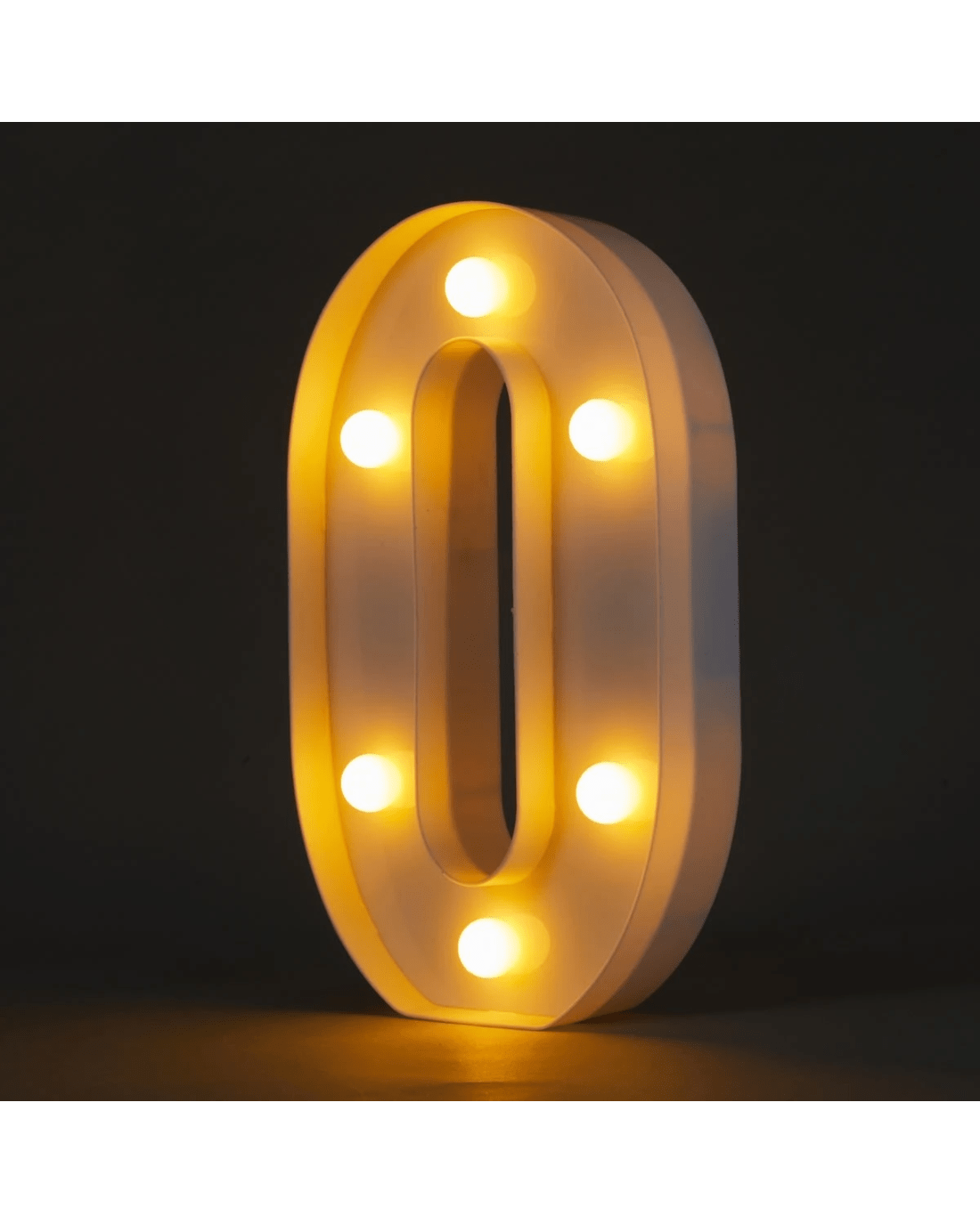 1 Light Up Letter - O, 1 of 5