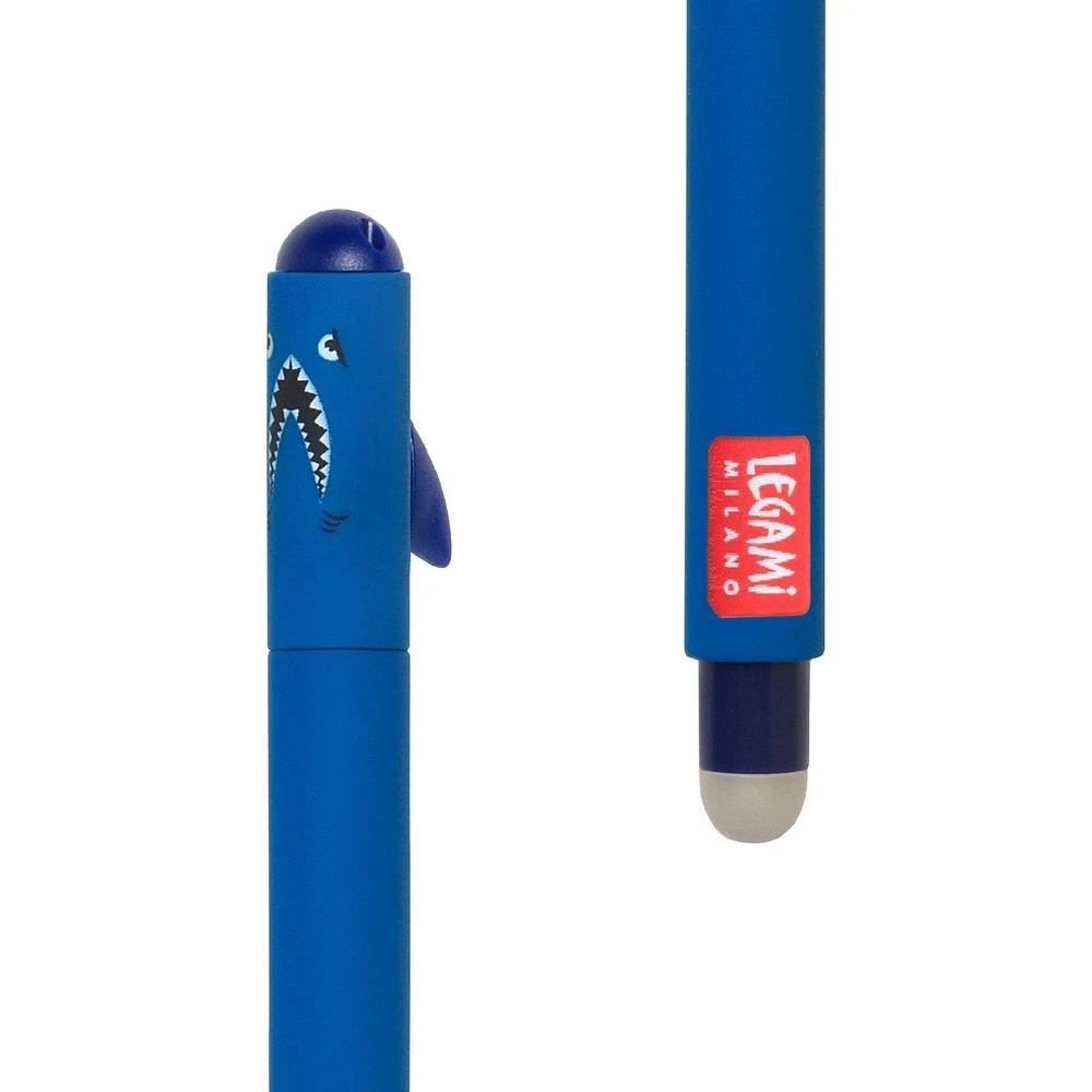 2 Legami Erasable Gel Pen Shark Blue, 2 of 4