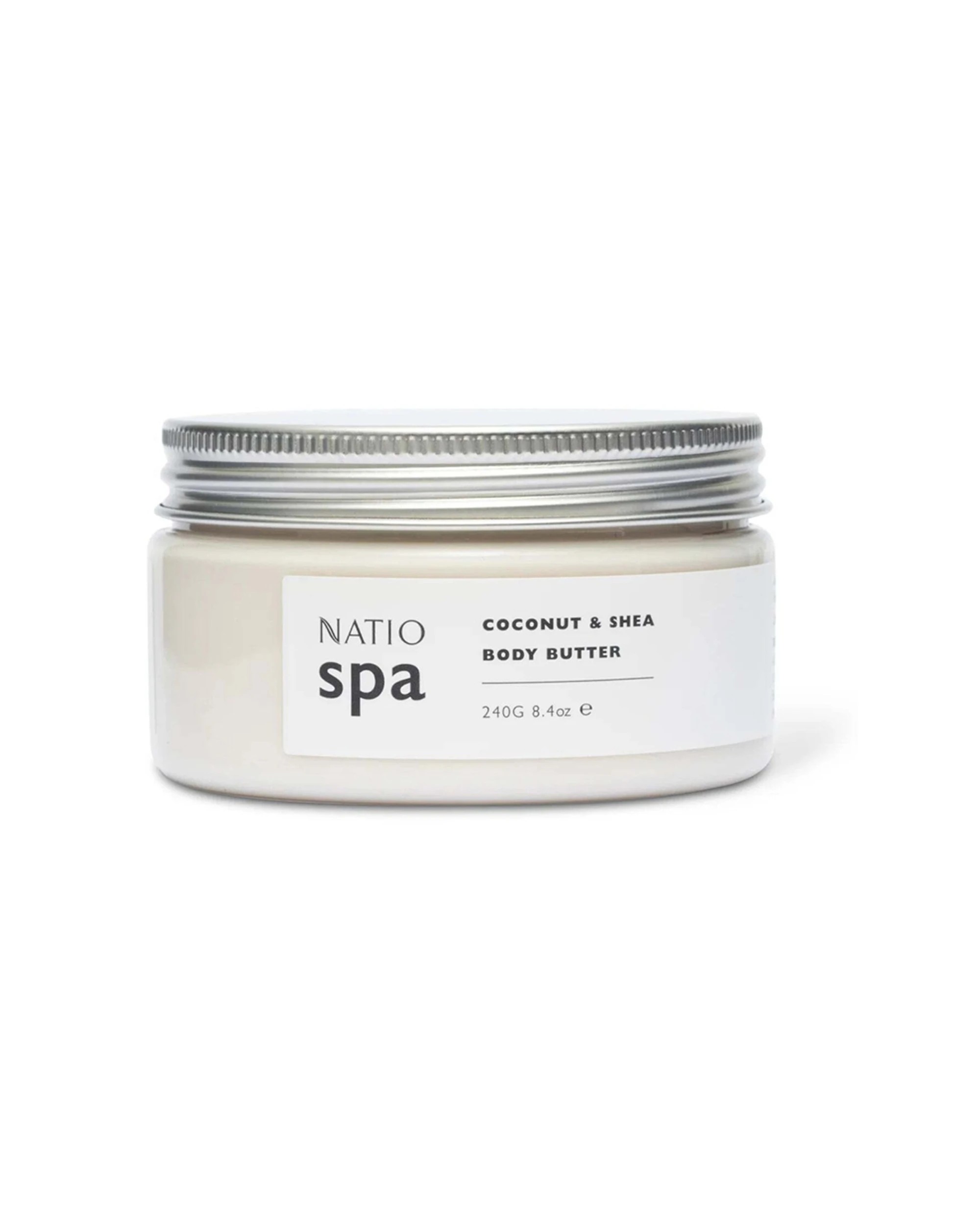 1 Natio Spa Coconut & Shea Body Butter Ultra Nourishing Skin Care 240g - Clear, 1 of 1