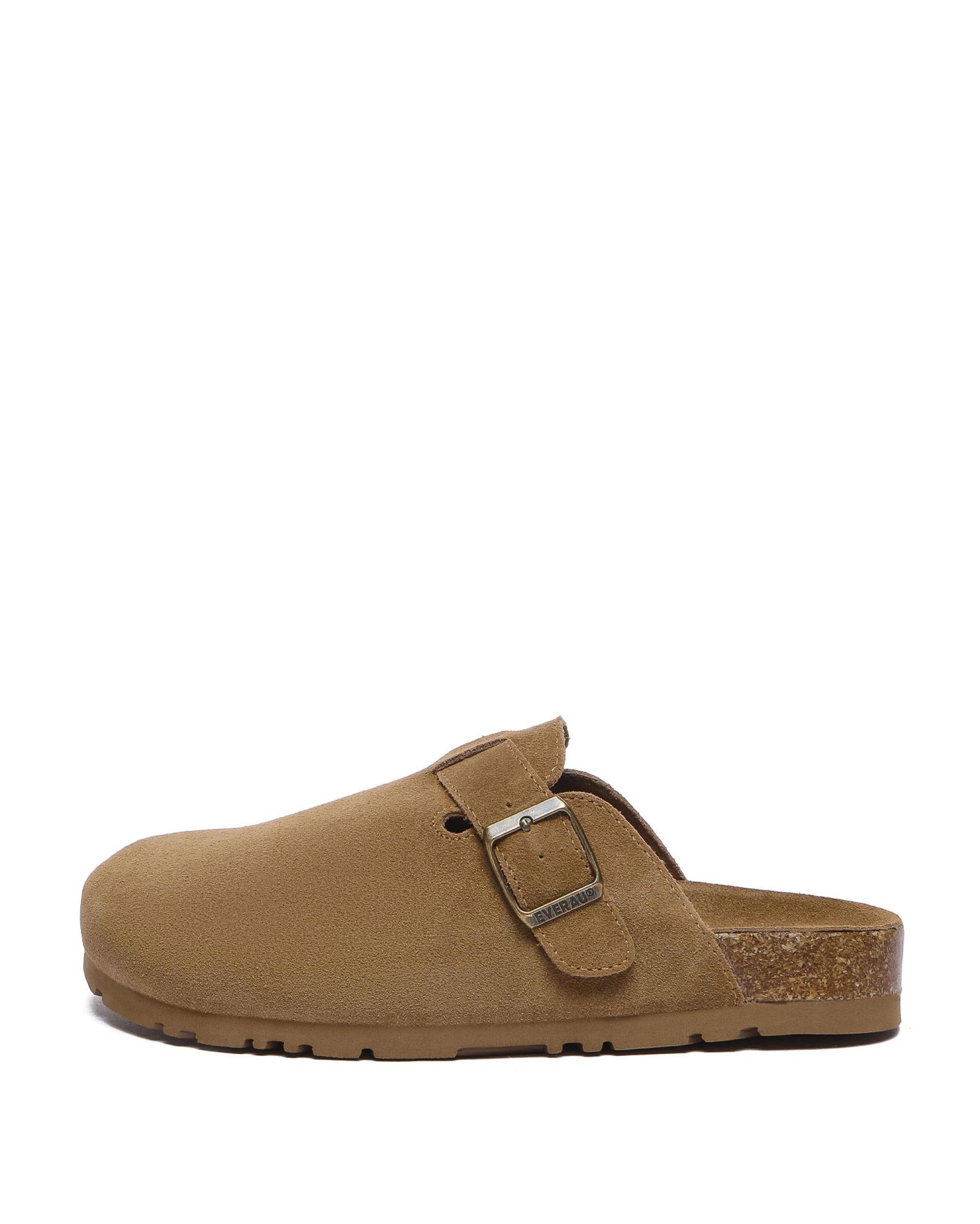 4 Everau Unisex Mason Slippers CHESTNUT, 4 of 5