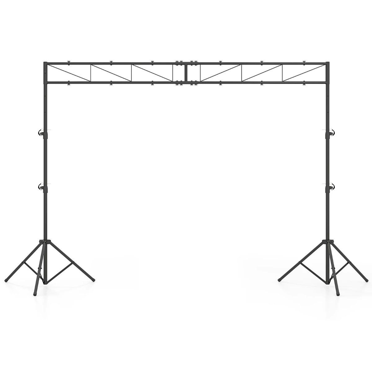 1 Costway Portable Lighting Truss System Height Adjustable DJ Light Stand, 1 of 4