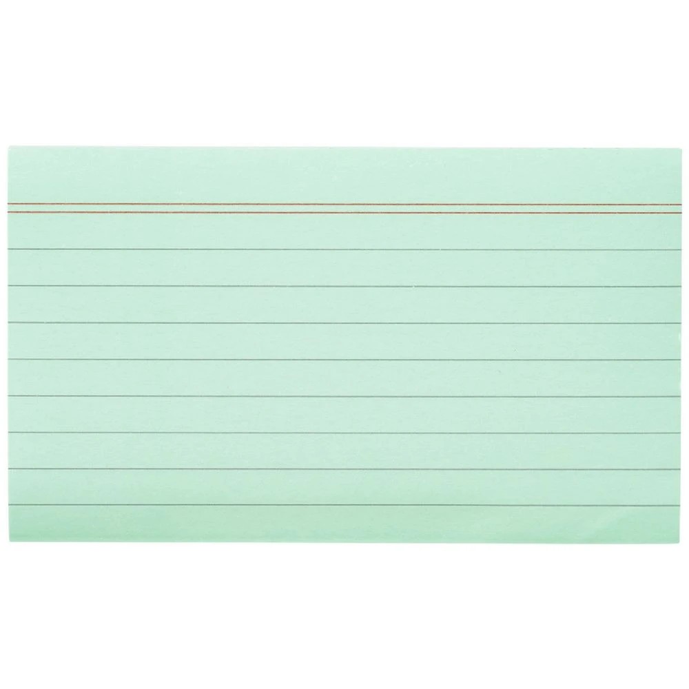 2 J.Burrows Fully Adhesive Notes 76x127mm Green, 2 of 3