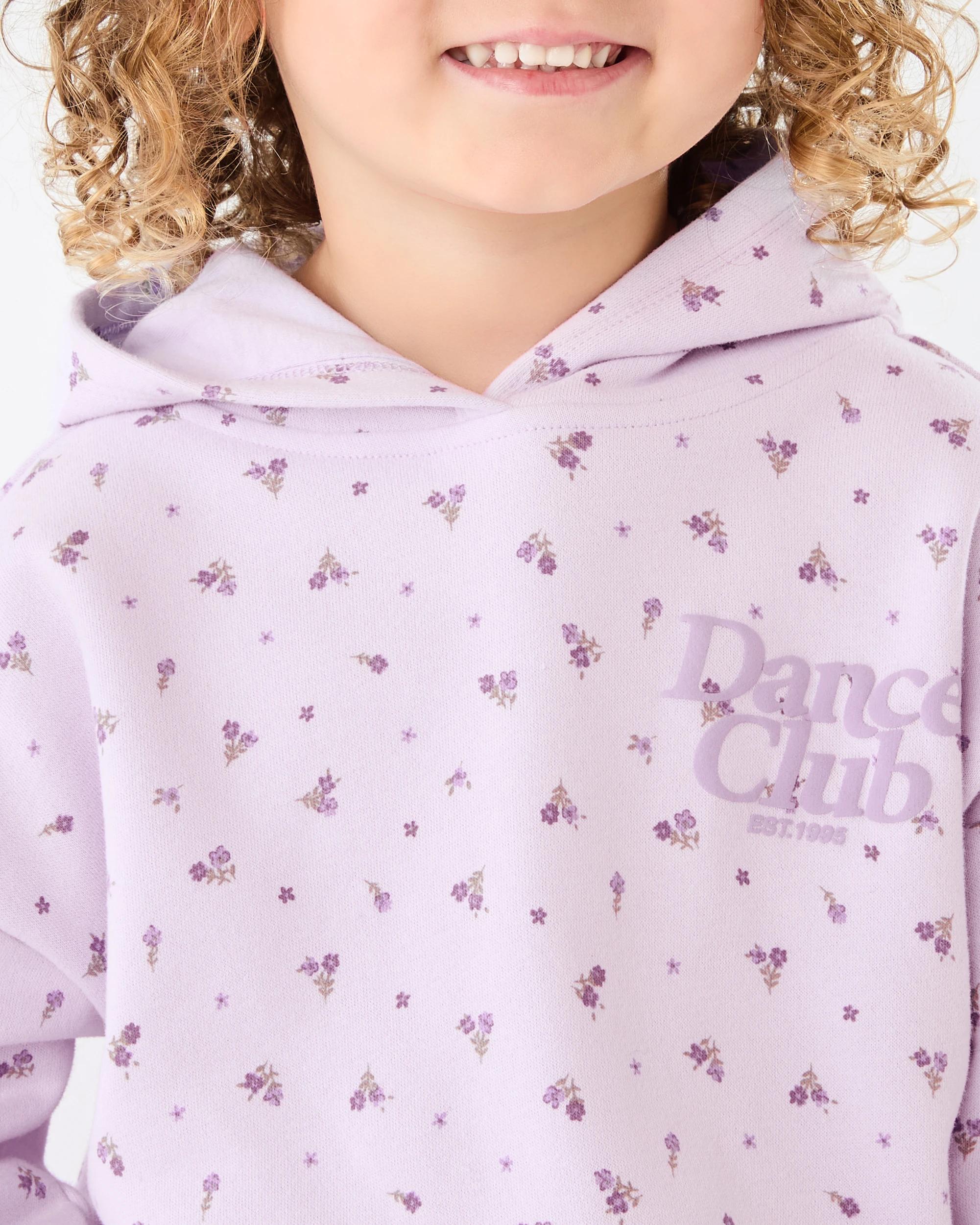 4 Oversized All Over Print Hoodie Pur Slogan, 4 of 8