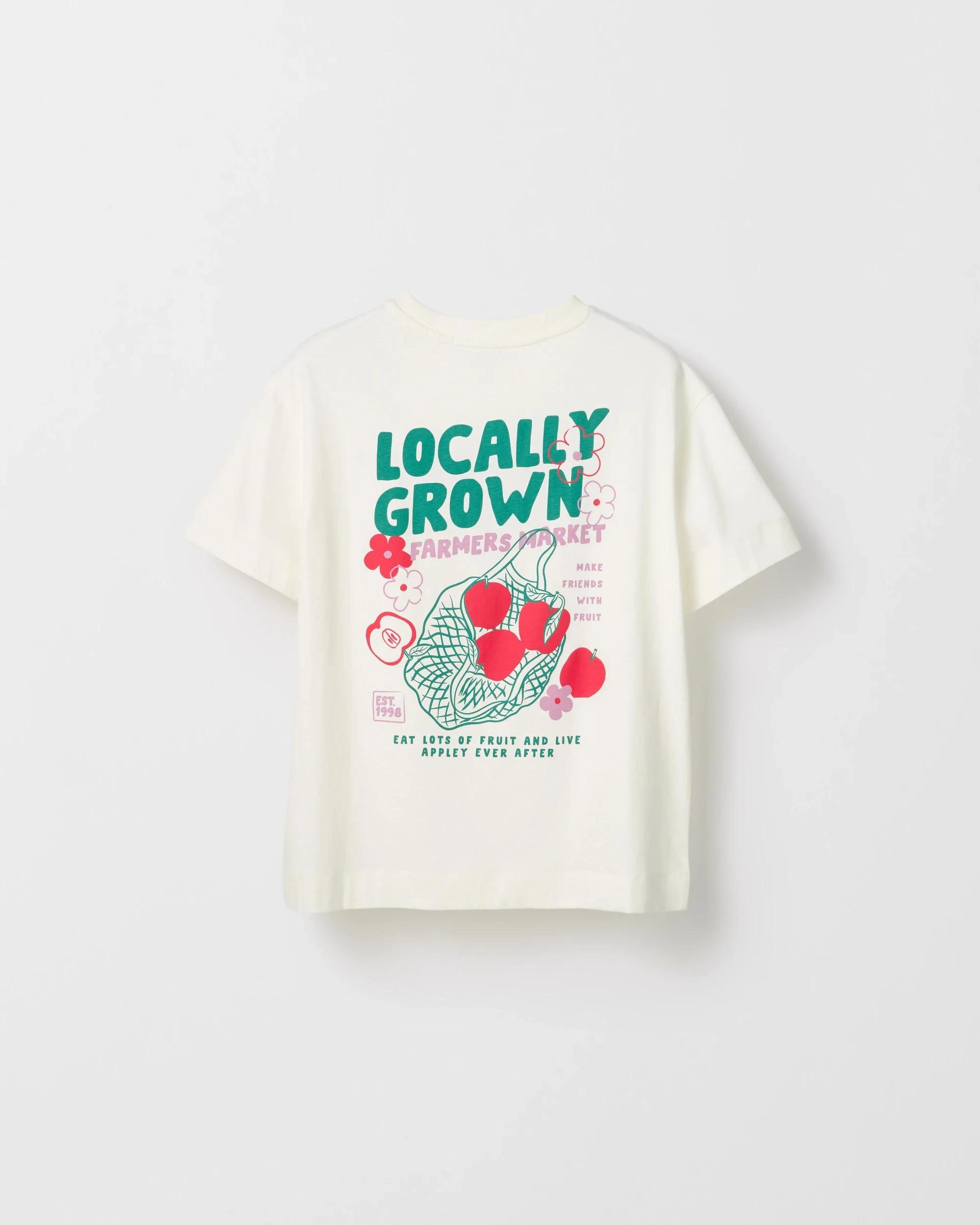 7 Target Kids Australian Cotton Print T-Shirt CREAM, 7 of 7