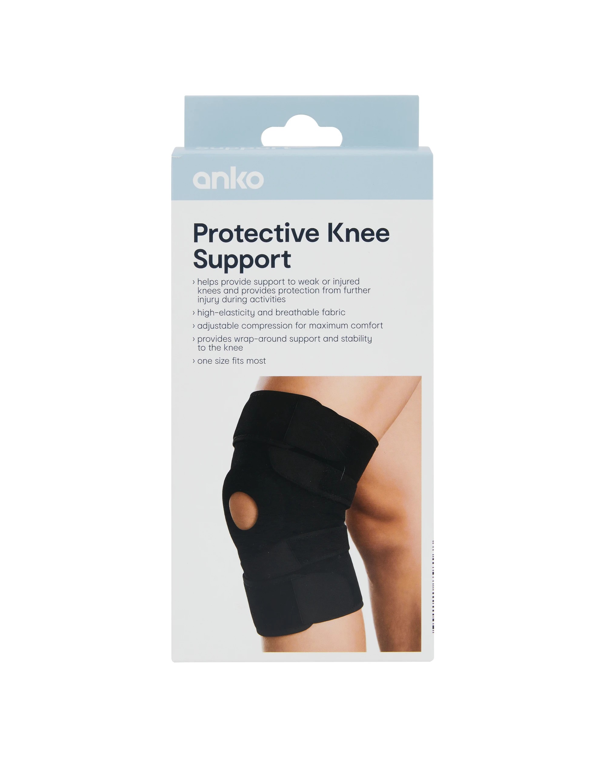 5 Protective Knee Support - Black, 5 of 6