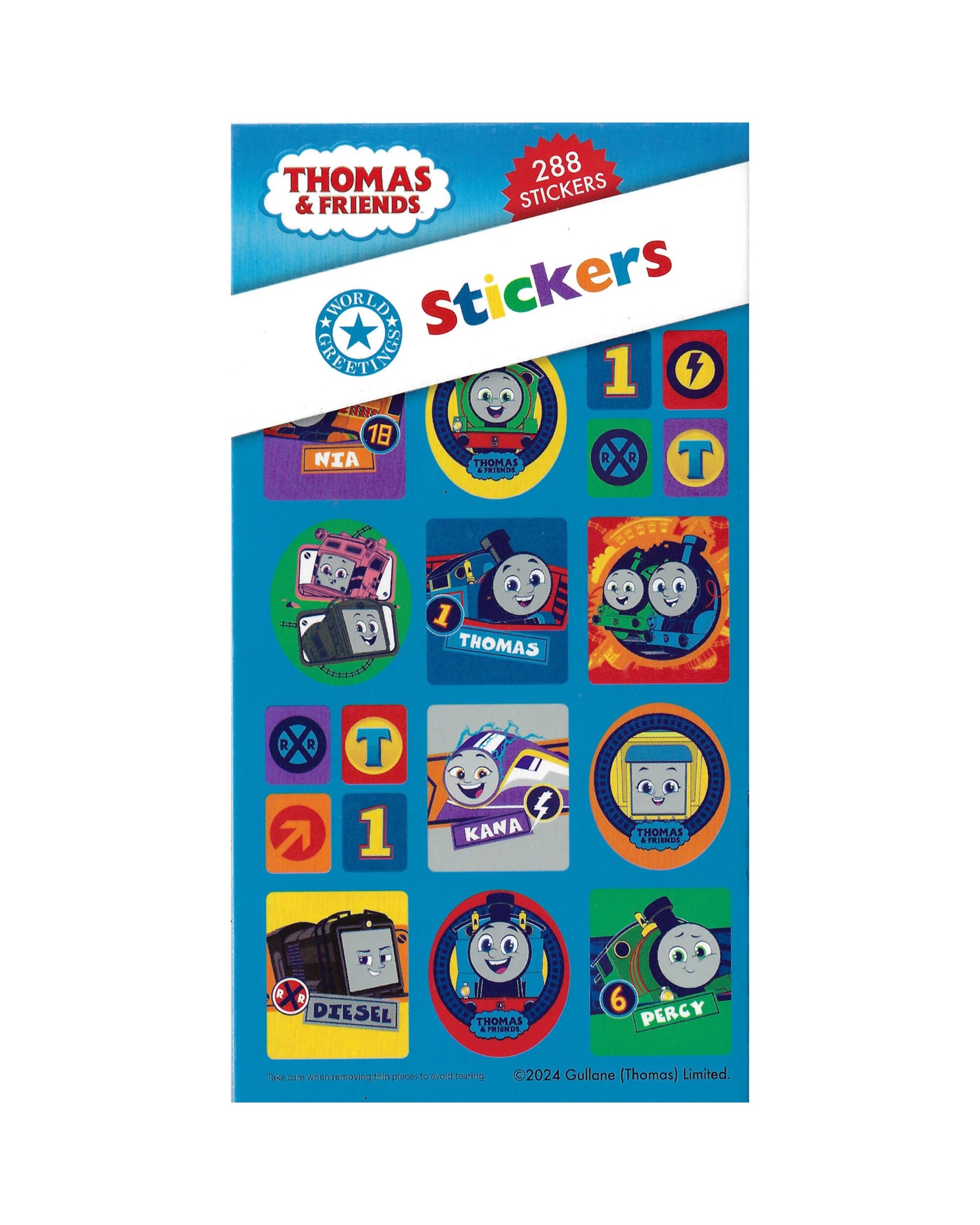 1 Artwrap Thomas and Friends Stickers 12 Sheets, 1 of 1