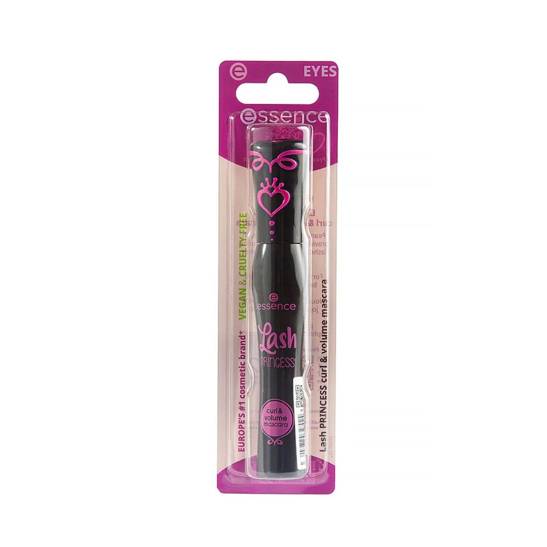1 Essence Lash Princess Curl and Volume Mascara - Black, 1 of 7