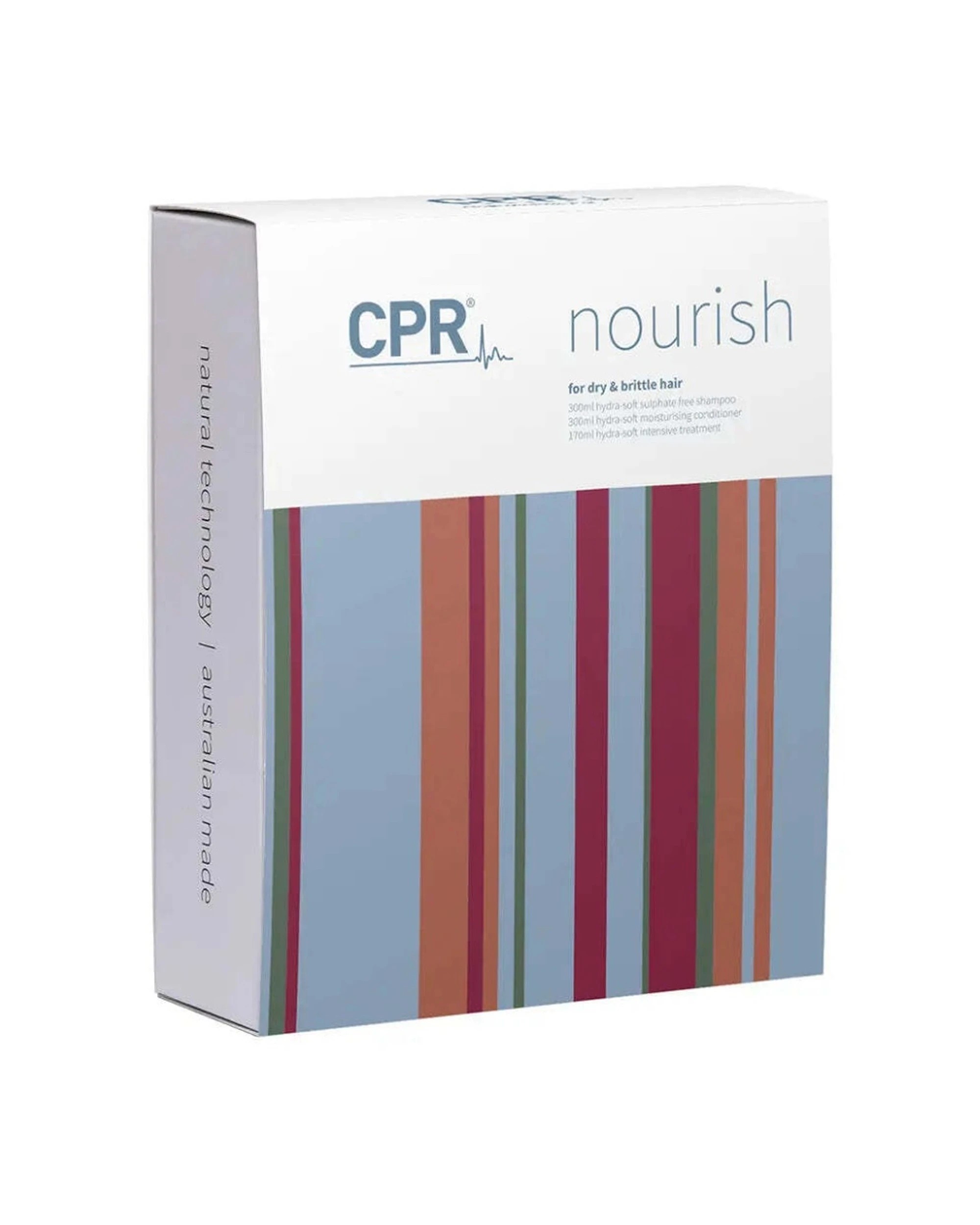 2 CPR Hair 3pc Nourish Trio Pack Shampoo 300ml Conditioner Treatment 180ml - Multi, 2 of 2
