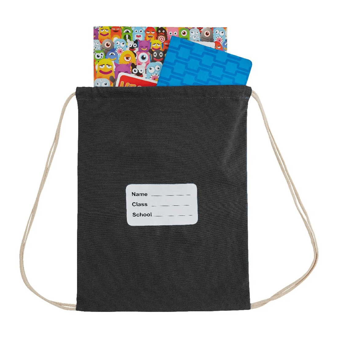 3 Kadink RPET Library Bag Black, 3 of 3