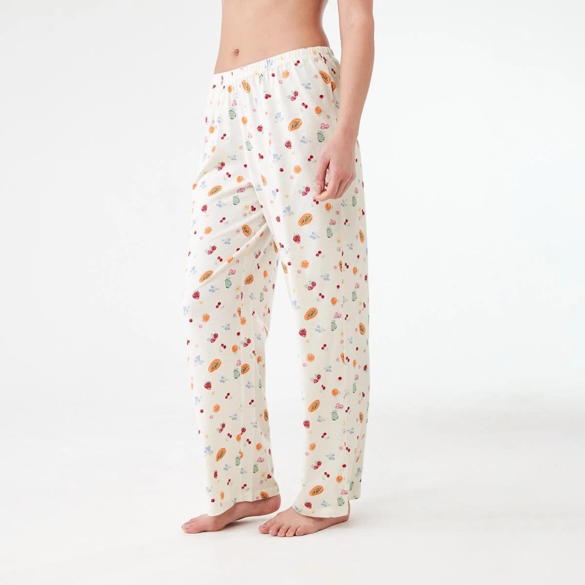 2 Print Knit Pants FRUIT SALAD WHISPER WHITE, 2 of 4