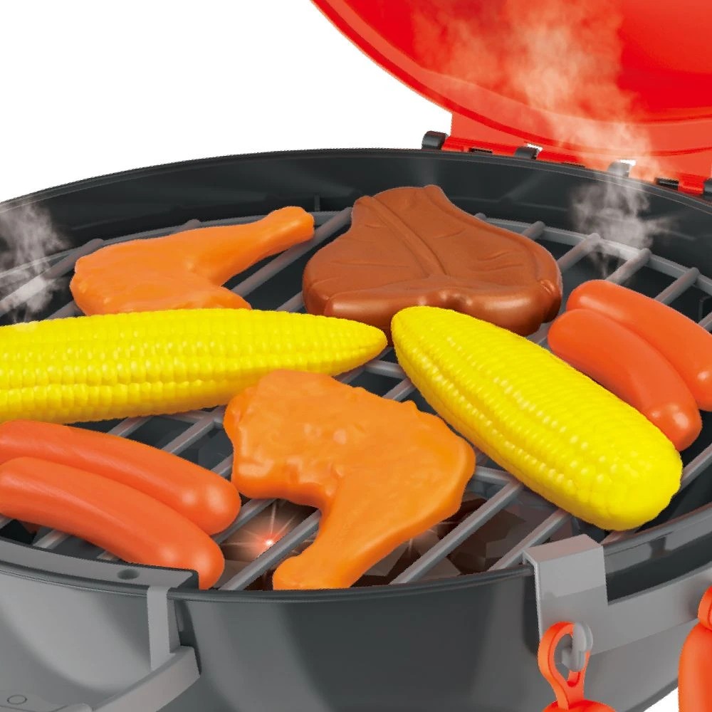 5 AUSWAY Kids Pretend BBQ Grill Barbeque Playset Toy Set, 5 of 6