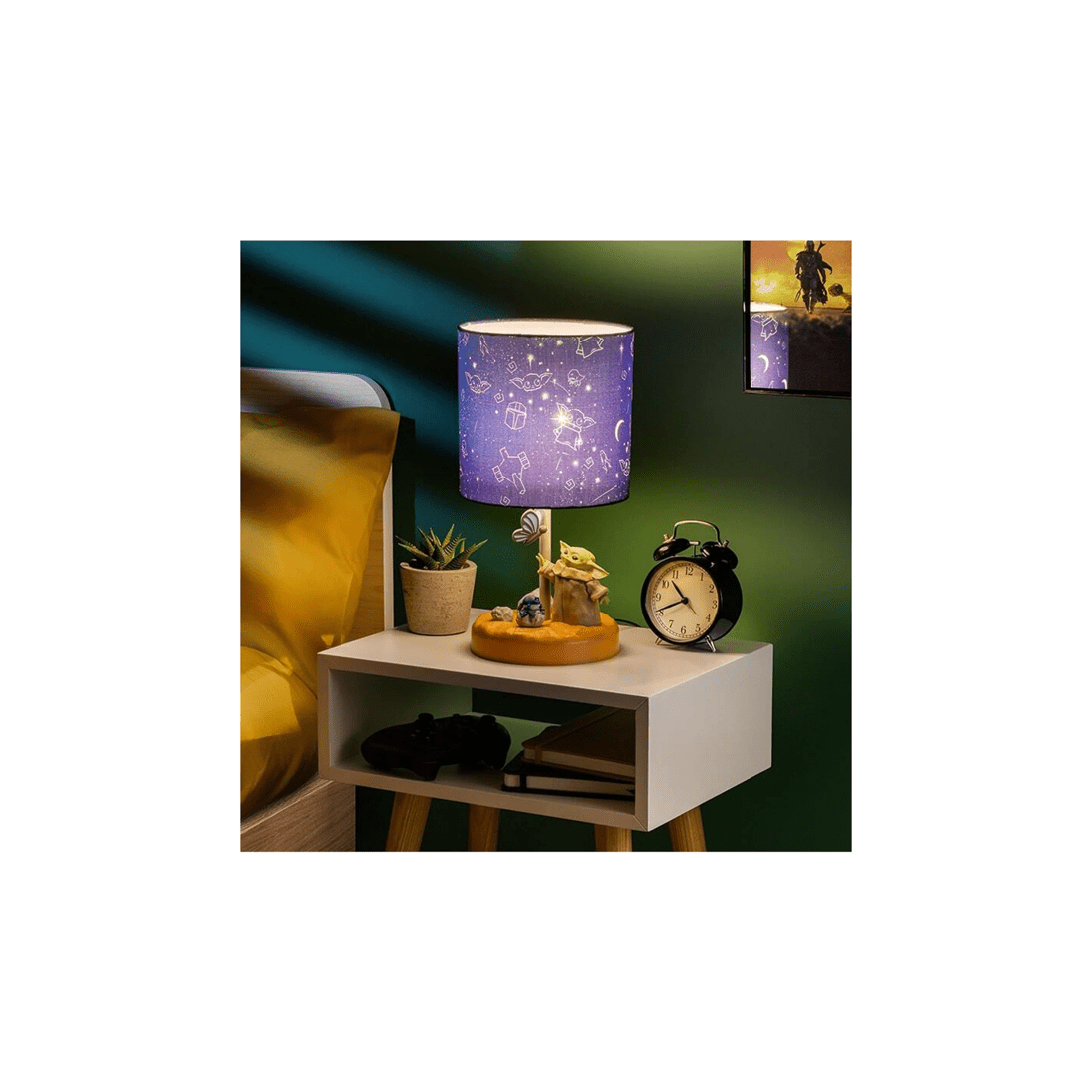 3 Disney Star Wars 31cm Grogu Diorama Light Home/room Decorative Table/desk Lamp
 - Multi, 3 of 3