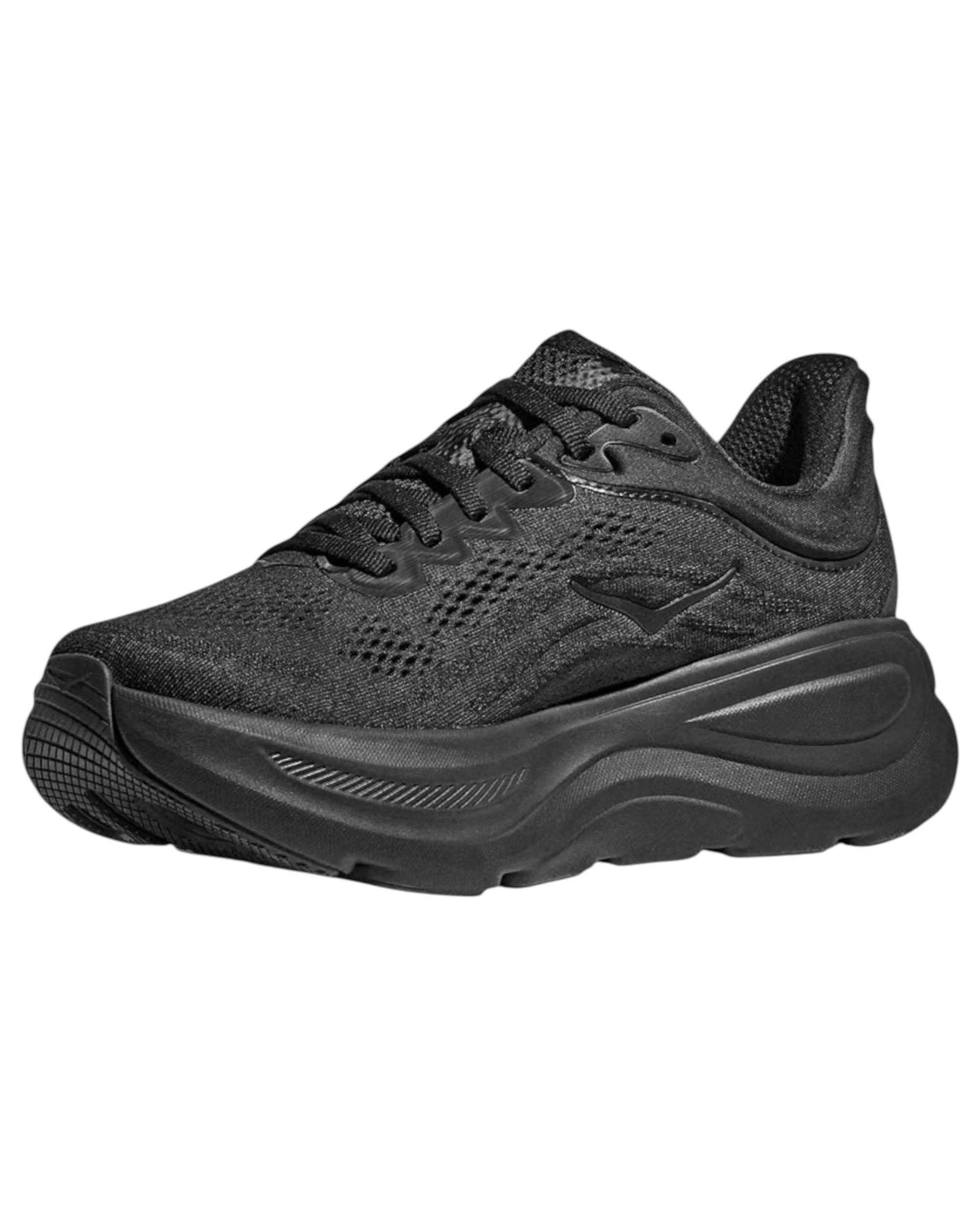 5 Hoka Mens Bondi 9 Athletic Running Shoes BLACK, 5 of 8