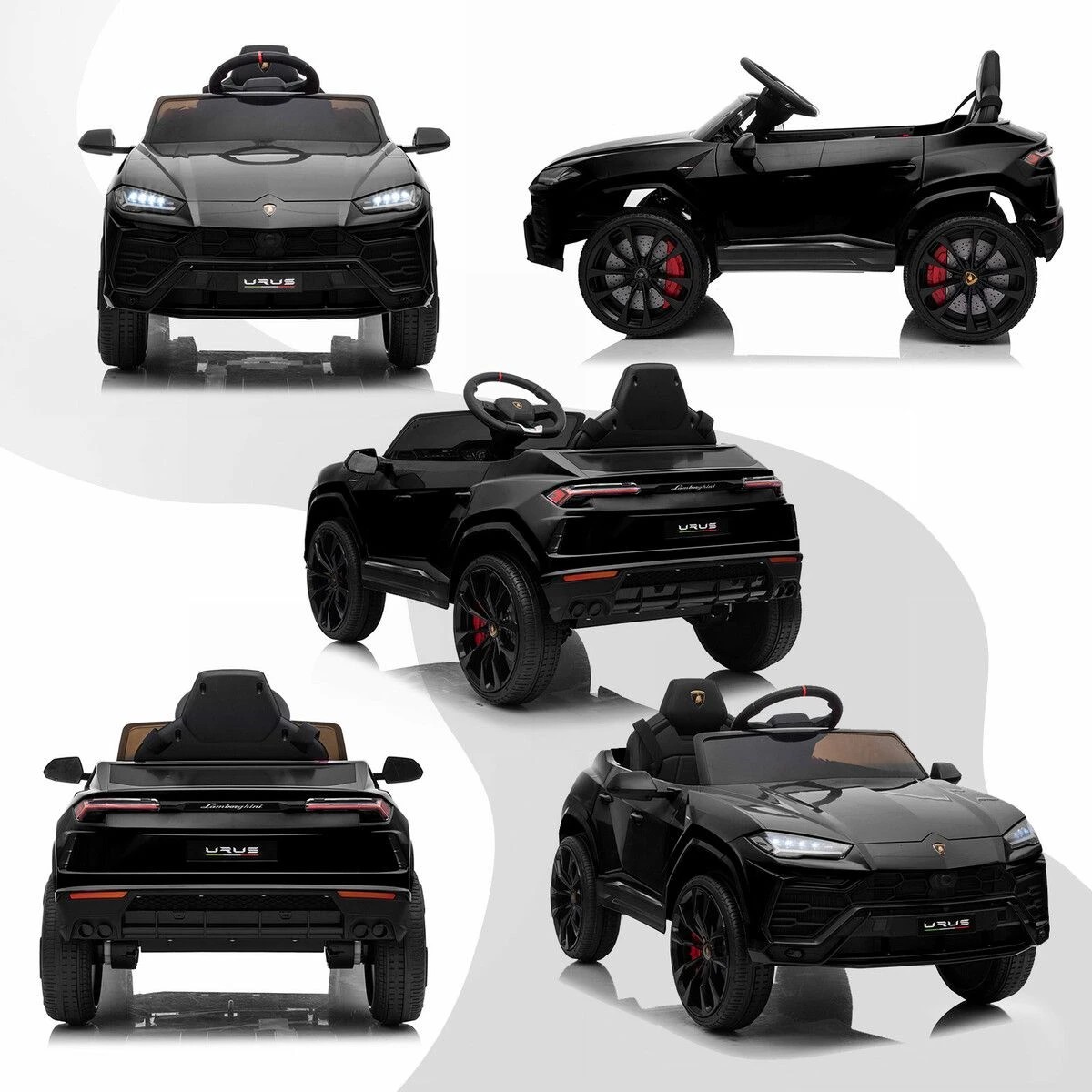 2 Lamborghini Kids Electric Car Toy RC Ride On Parental Remote Control, 2 of 4