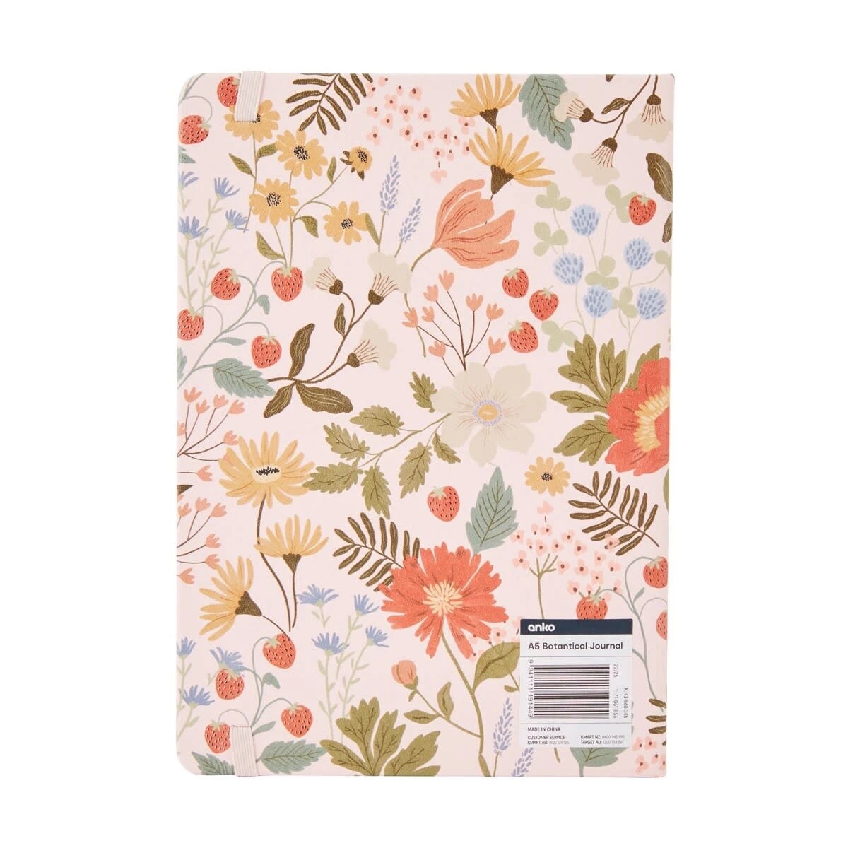 4 A5 Journal Botanical Floral 80gsm 192 Pages, 4 of 4