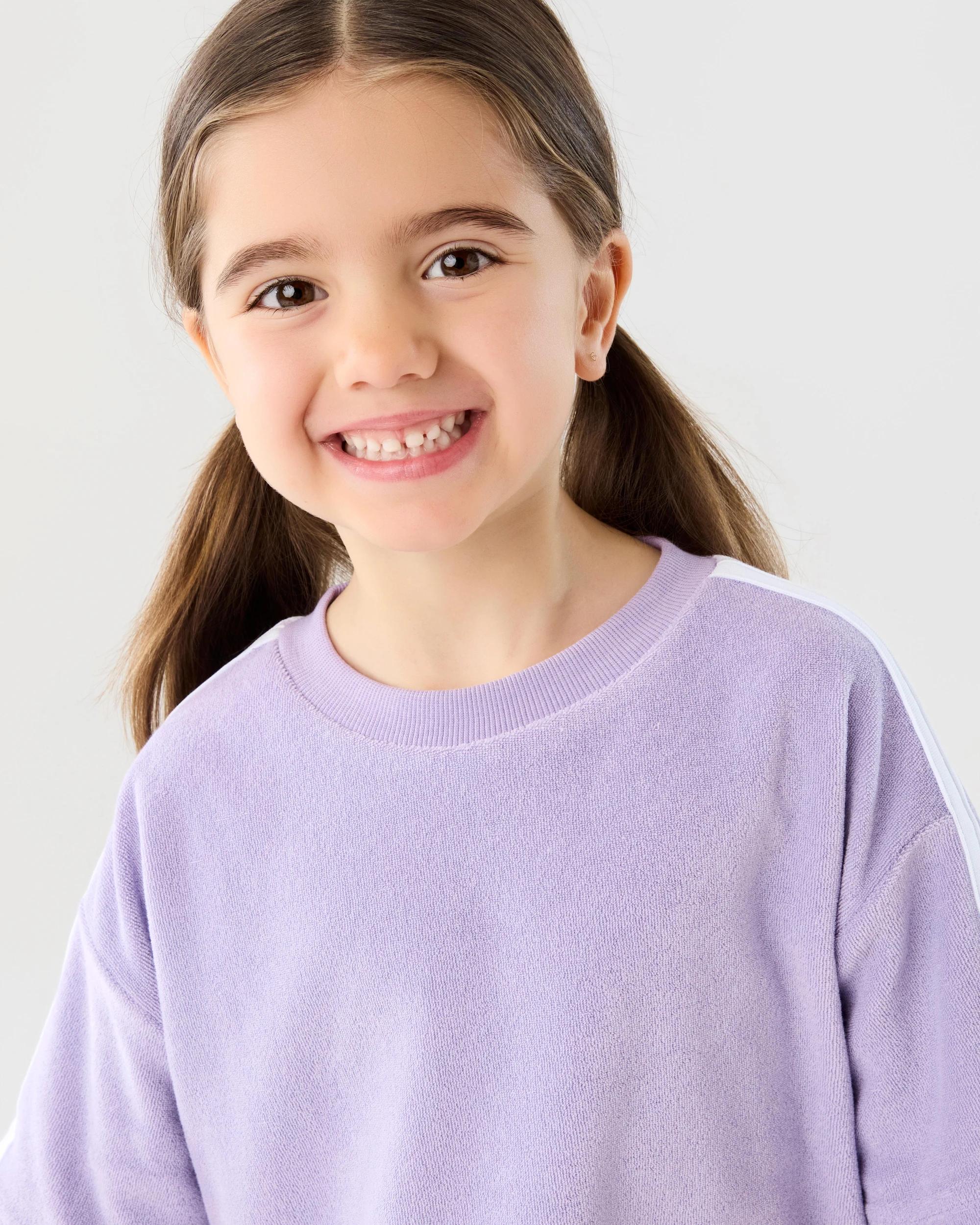 3 Short Sleeve Textured T-shirt Ptl Purple, 3 of 7