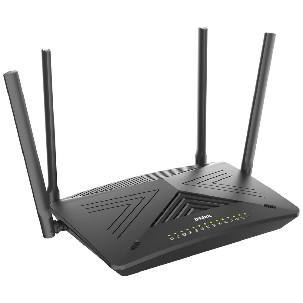 1 D-Link AX3000 Dual Band WiFi 6 VoIP Modem Router DSL-X3052E, 1 of 8