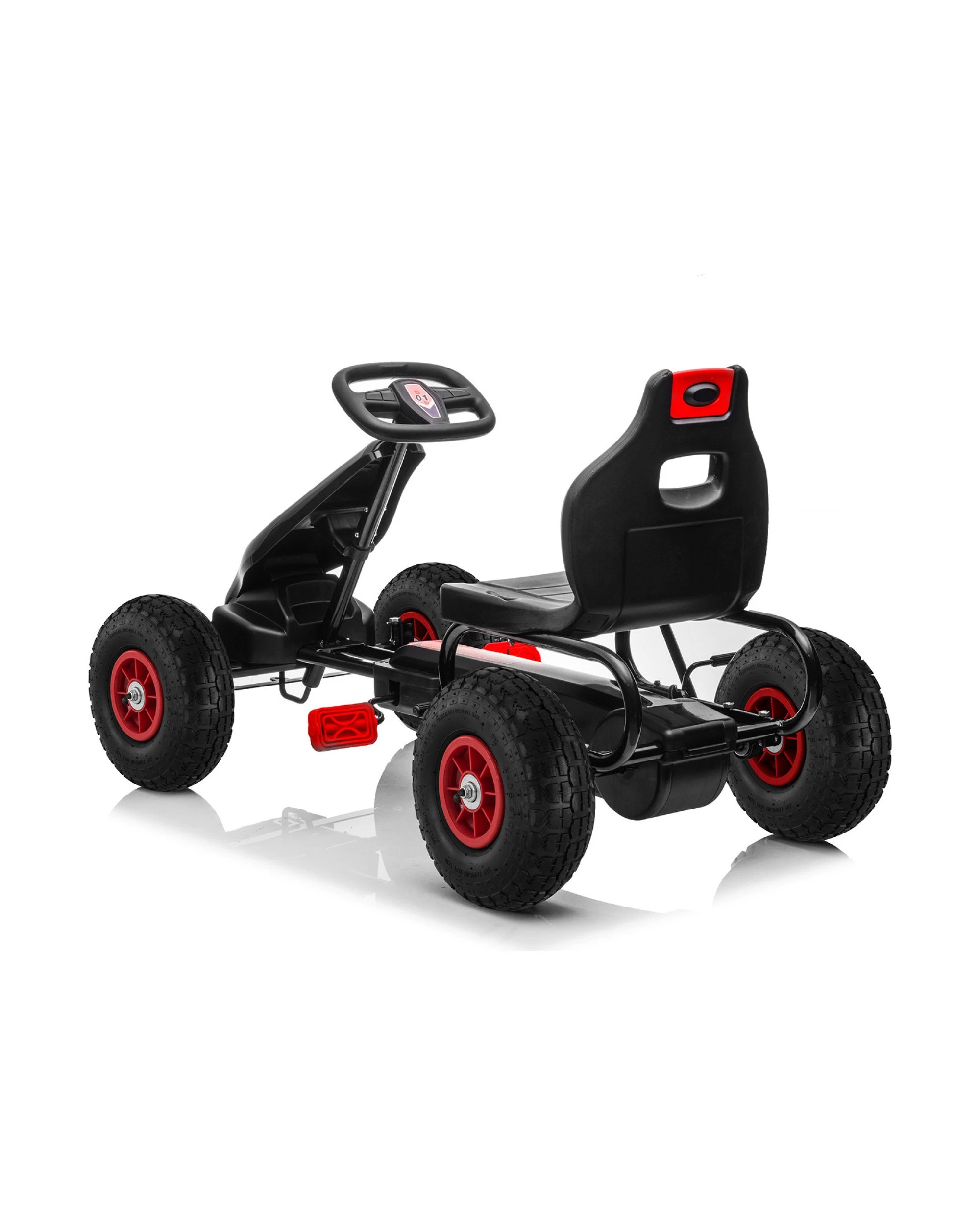 5 Kahuna G18 Kids Ride On Pedal Powered Go Kart Racing Style - Red, 5 of 6