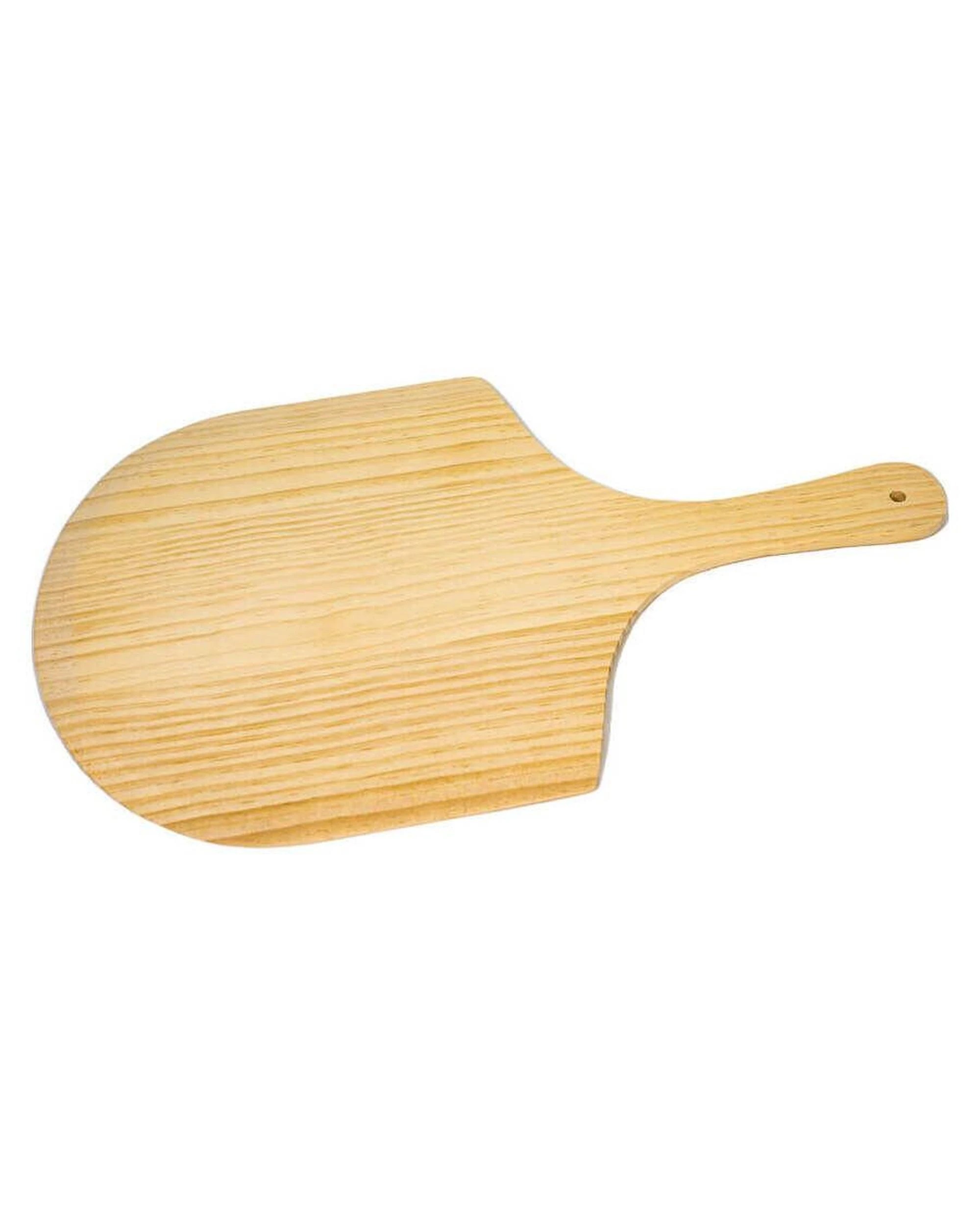8 Flaming Coals Wooden Pizza Peel x 2 + Pizza Cutter, 8 of 8
