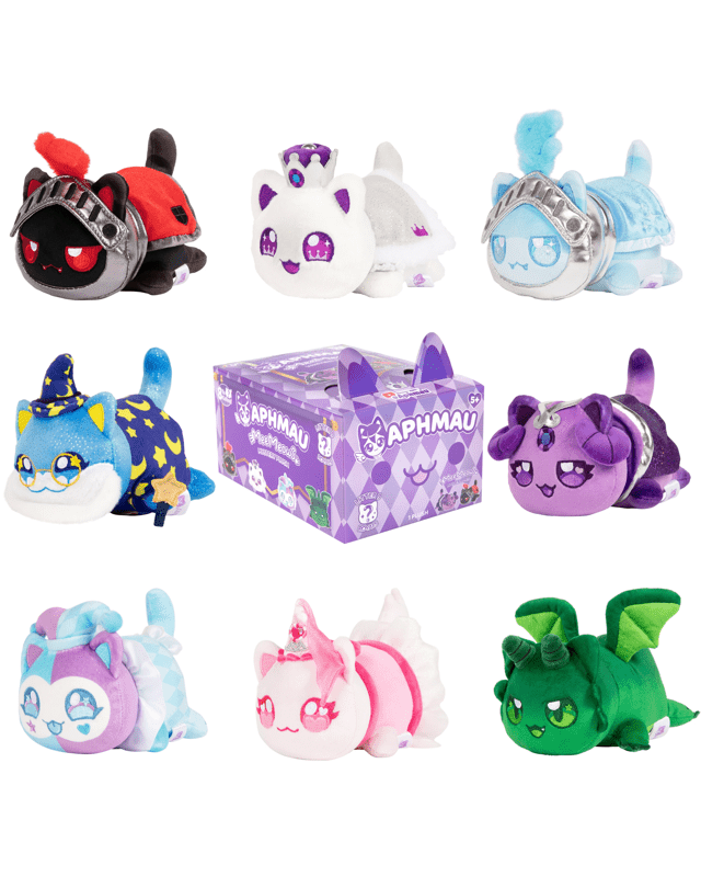 15cm Aphmau MeeMeows Mystery Plush Toy: Royals - Asso