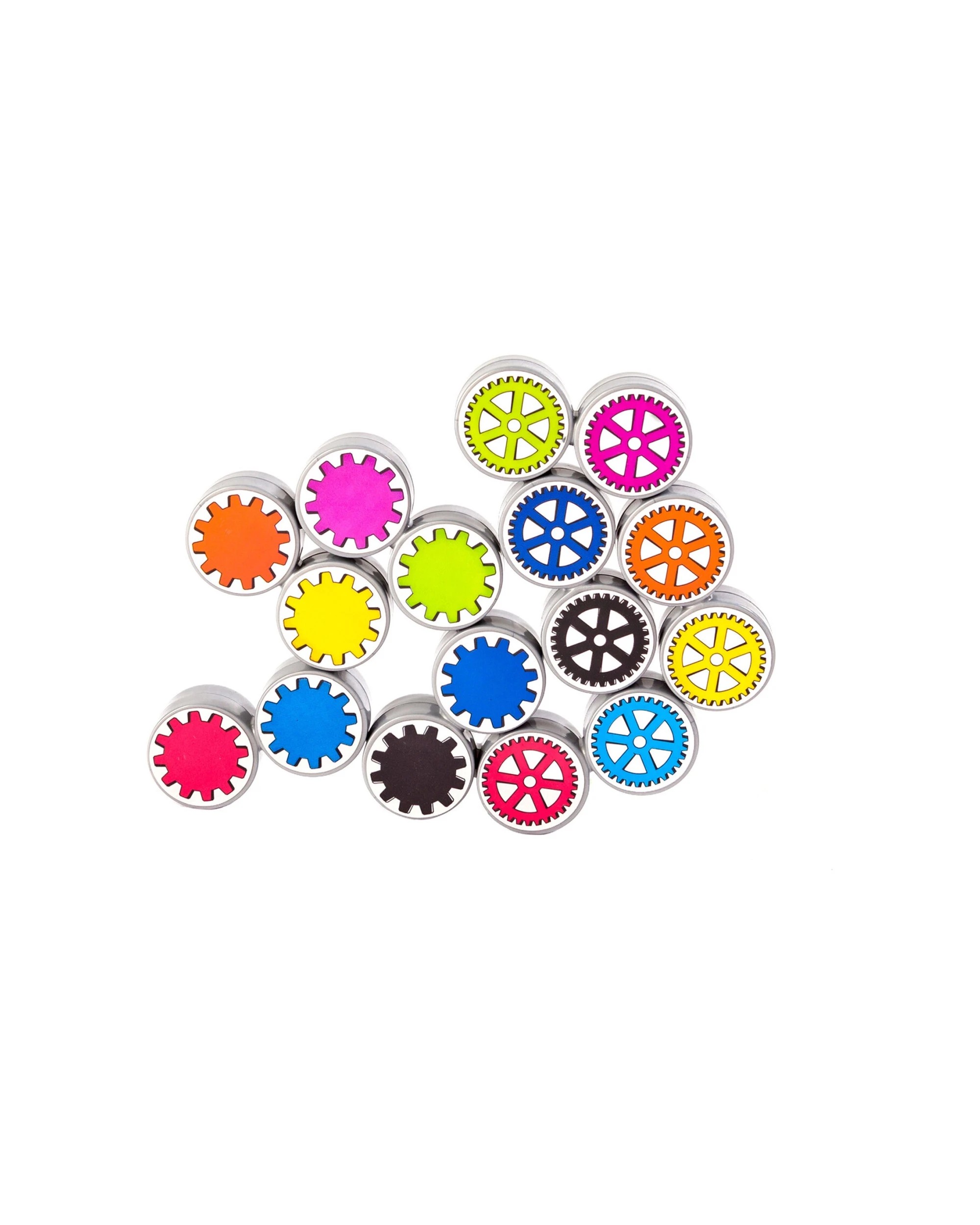 5 Fat Brain Toy Co. Coggy Folding Clicking Gears Puzzle Brain Teaser 40 Cards Kids Game - Multi, 5 of 8