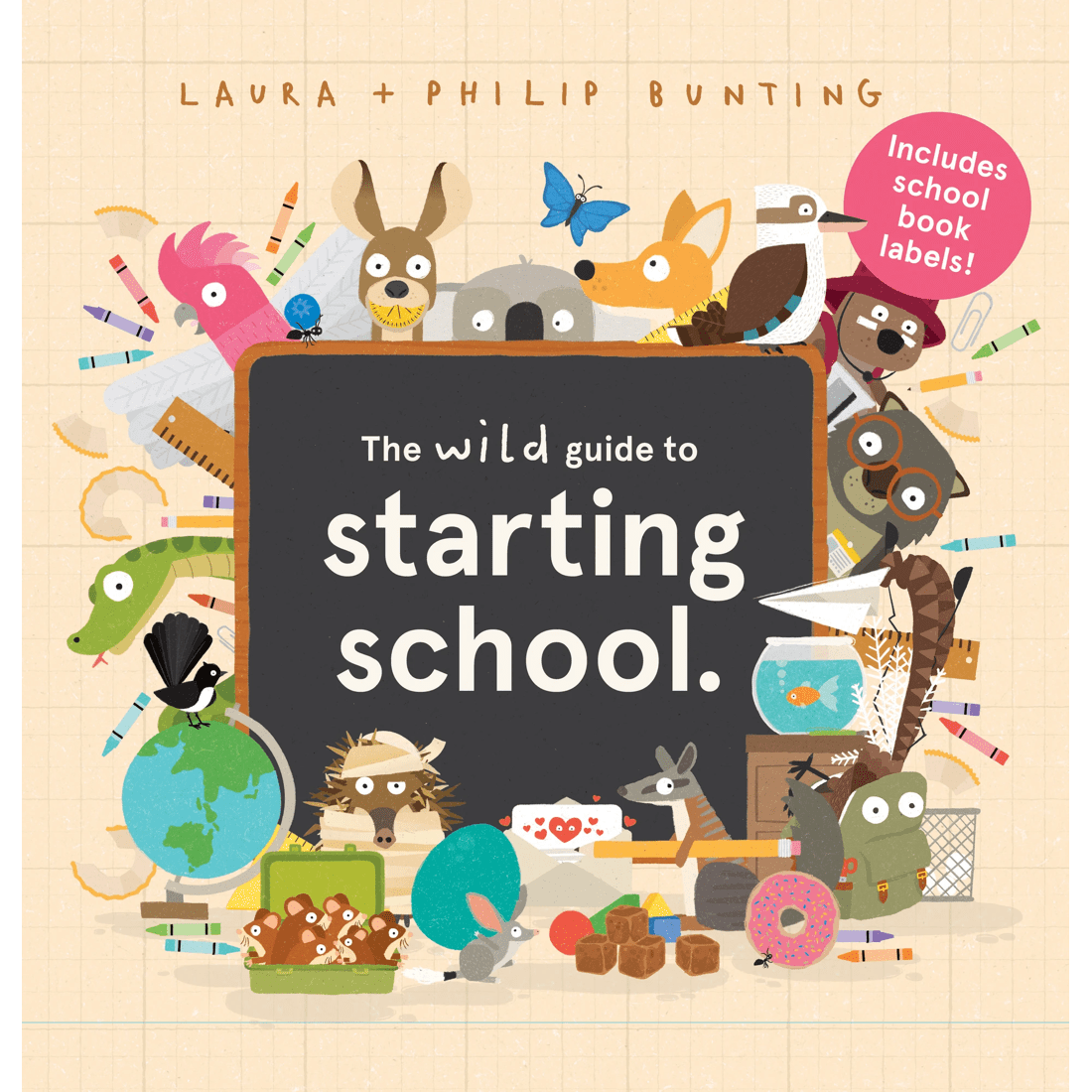 1 The Wild Guide to Starting School by Laura Bunting - Book, 1 of 1