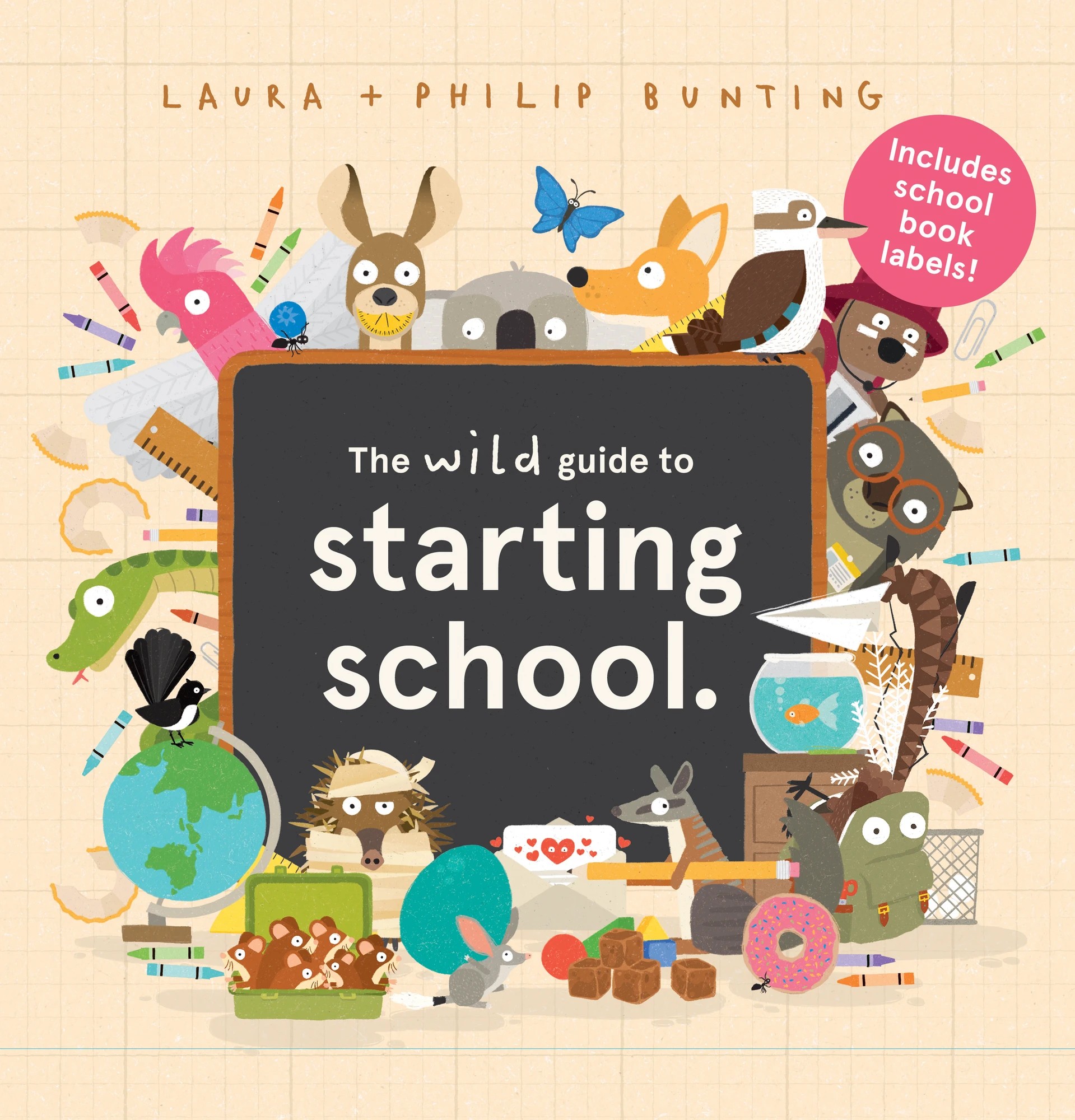 1 The Wild Guide to Starting School by Laura Bunting - Book, 1 of 1