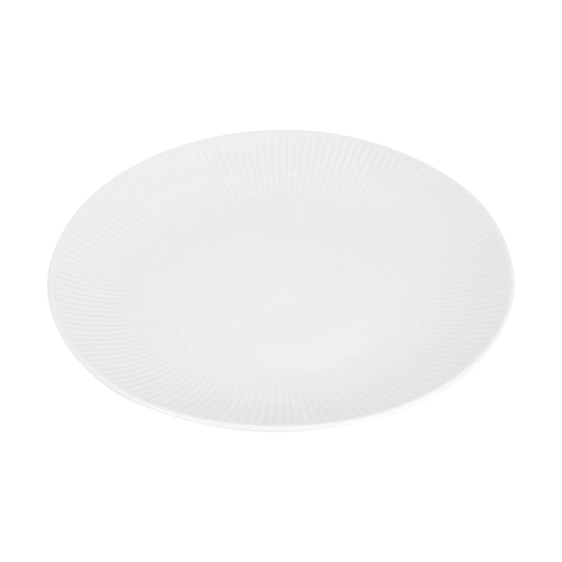 1 White Aspen Dinner Plate, 1 of 6