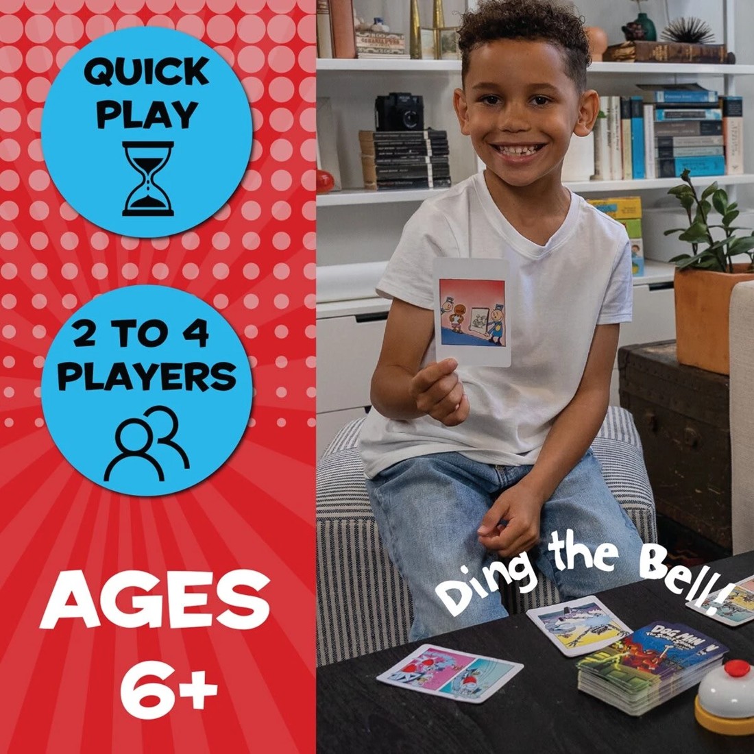 4 Dog Man The Scarlet Shedder Flip-O-Rama Game, 4 of 6