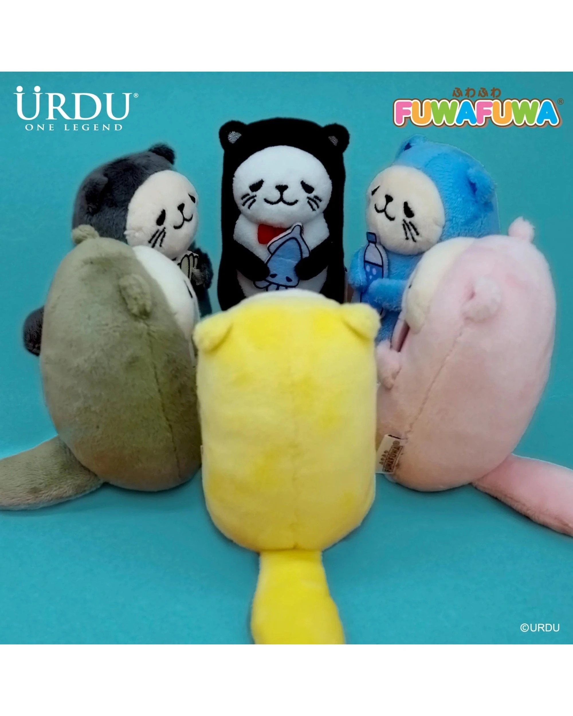 5 URDU Fuwafuwa Part 15 Sea Otter Blind Box, 5 of 5