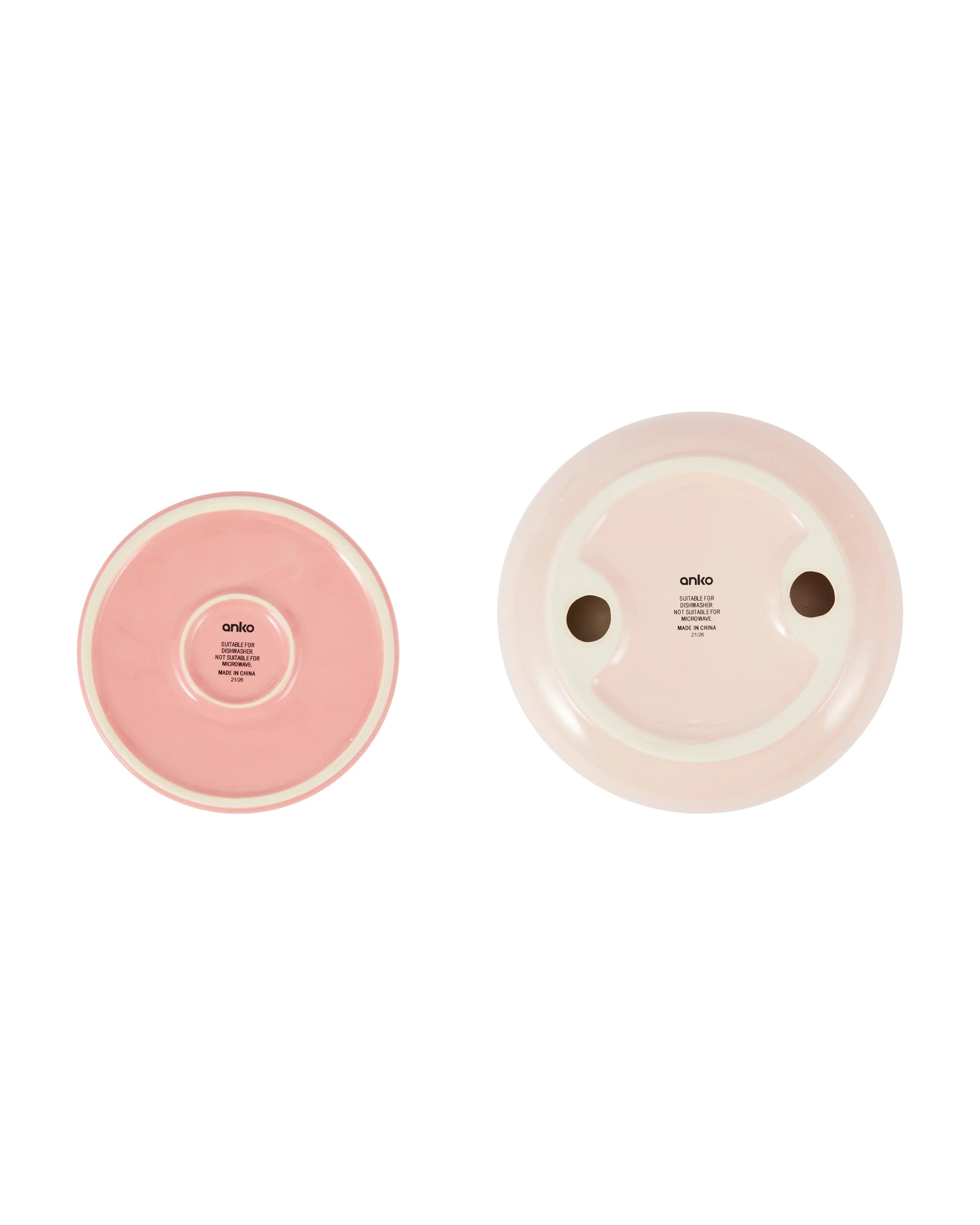 5 2 Pack Ceramic Feed Set - Blush, 5 of 6
