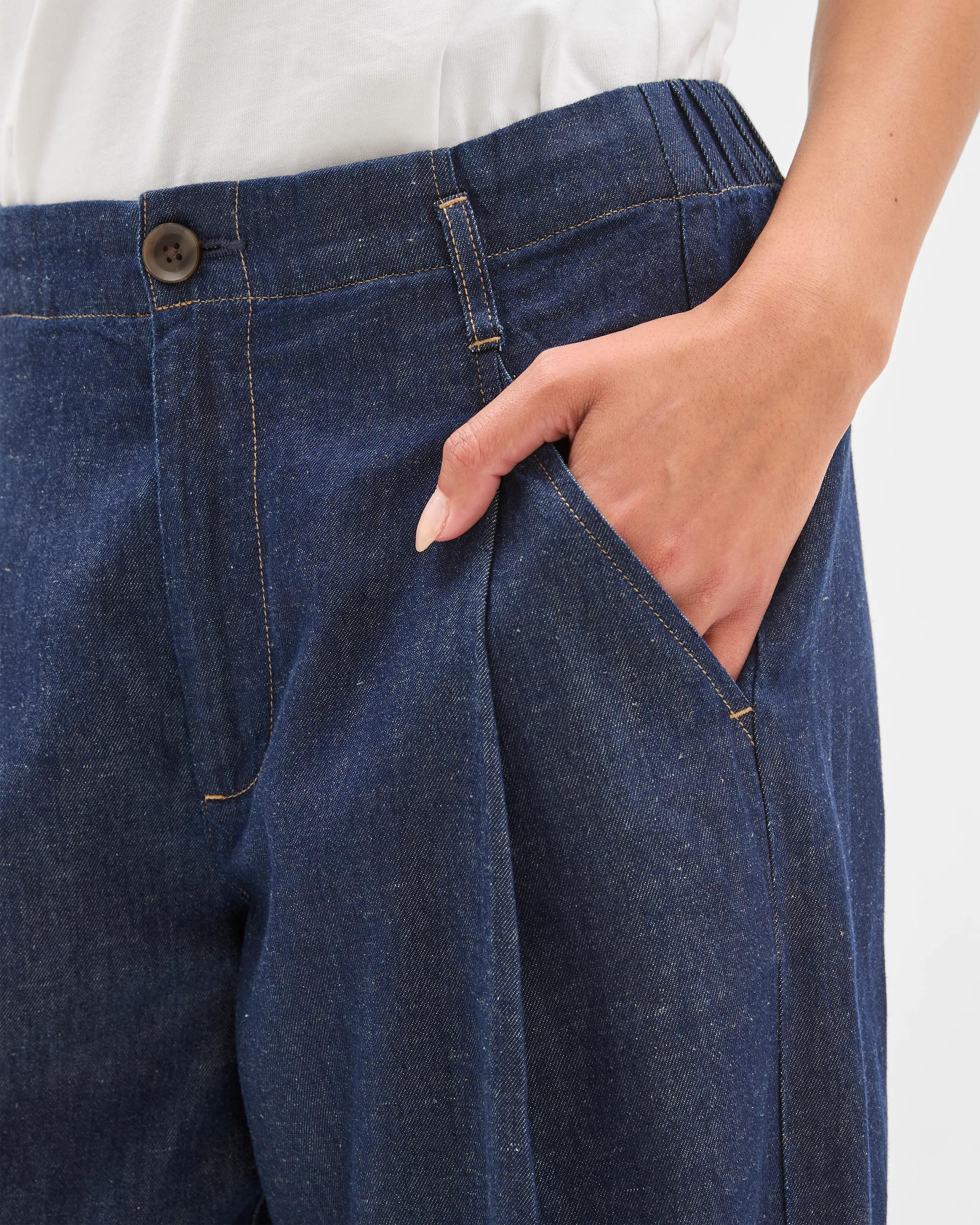 5 Target Denim Denim Wide Leg Jeans RINSE, 5 of 6