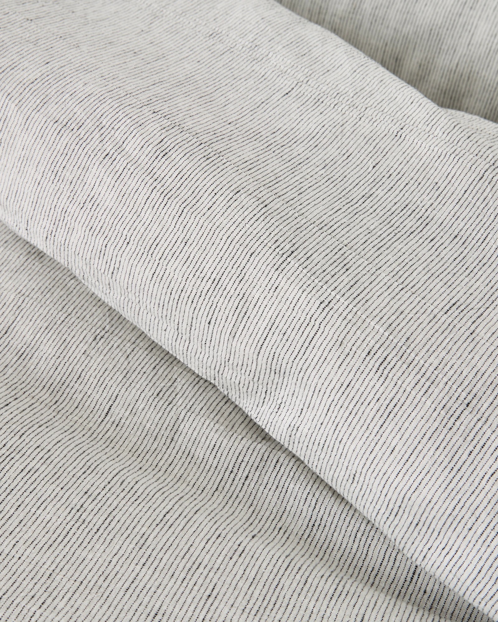 3 Target Brayden Stripe Linen/Cotton Quilt Cover Set - Queen Bed - White, 3 of 3