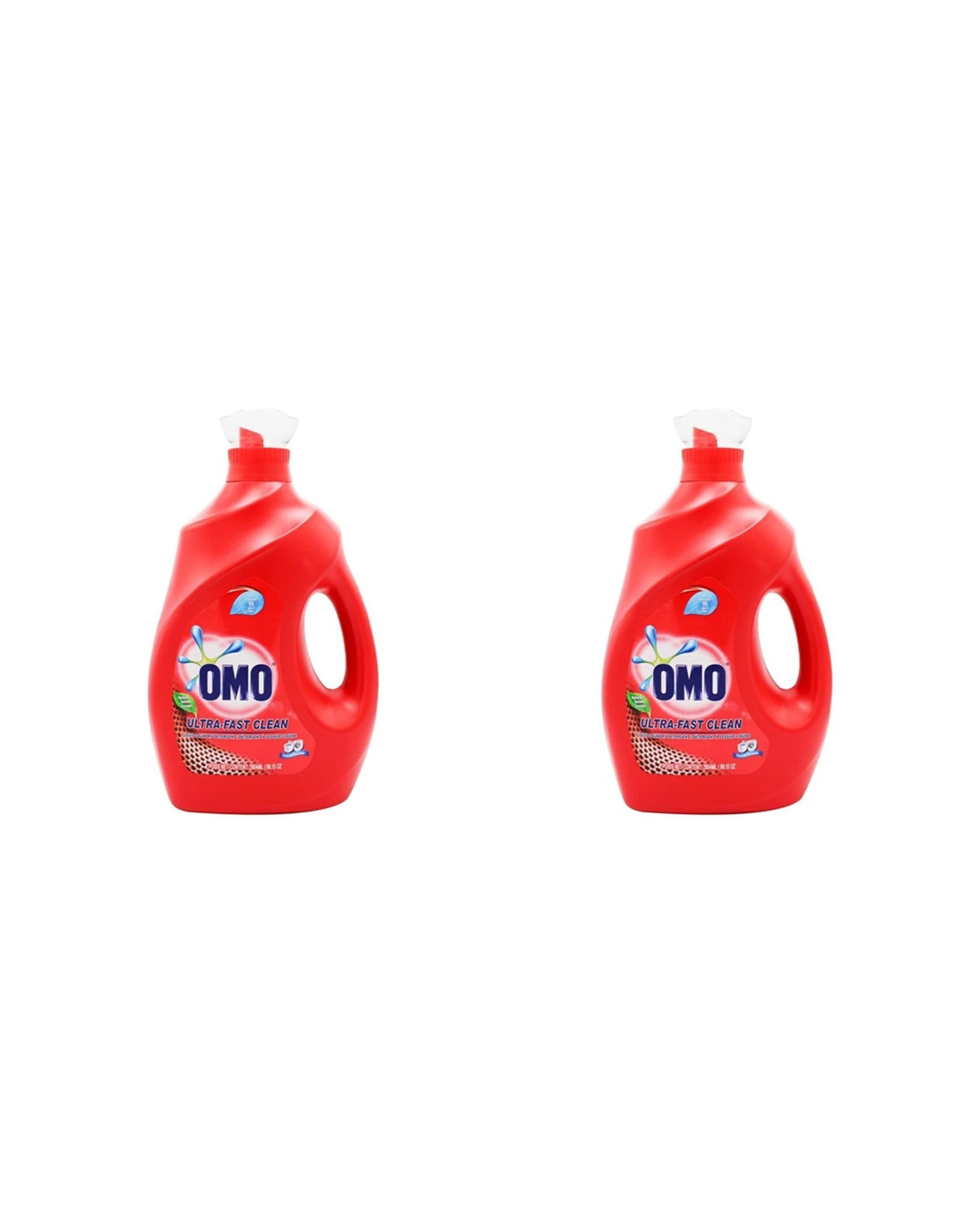 1 Omo 2PK Omo Laundry Liquid Detergent Ultra Fast Clean Fresh Scent 2.9L, 1 of 3