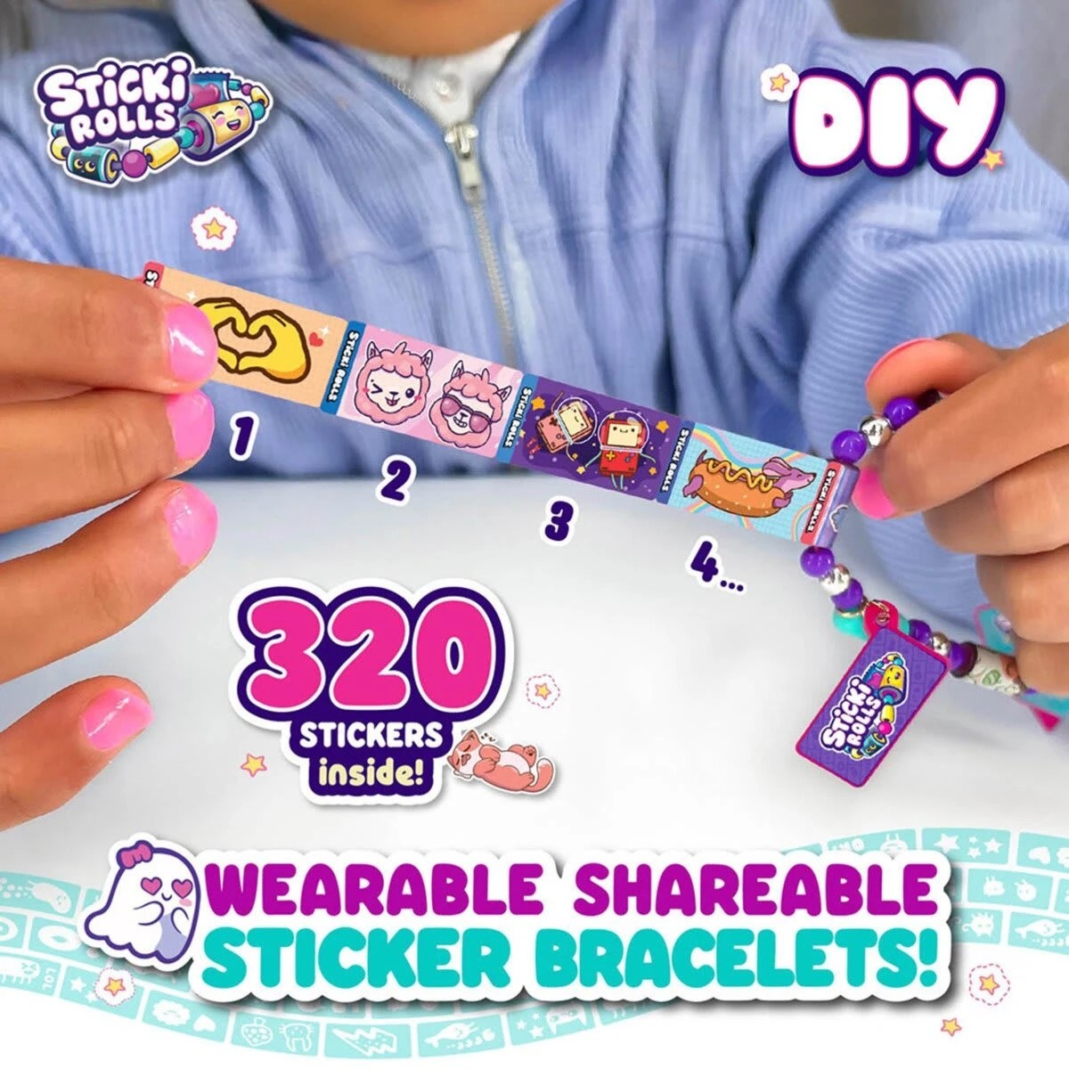 6 Sticki Rolls Sticki Station Jewellery Kit, 6 of 11