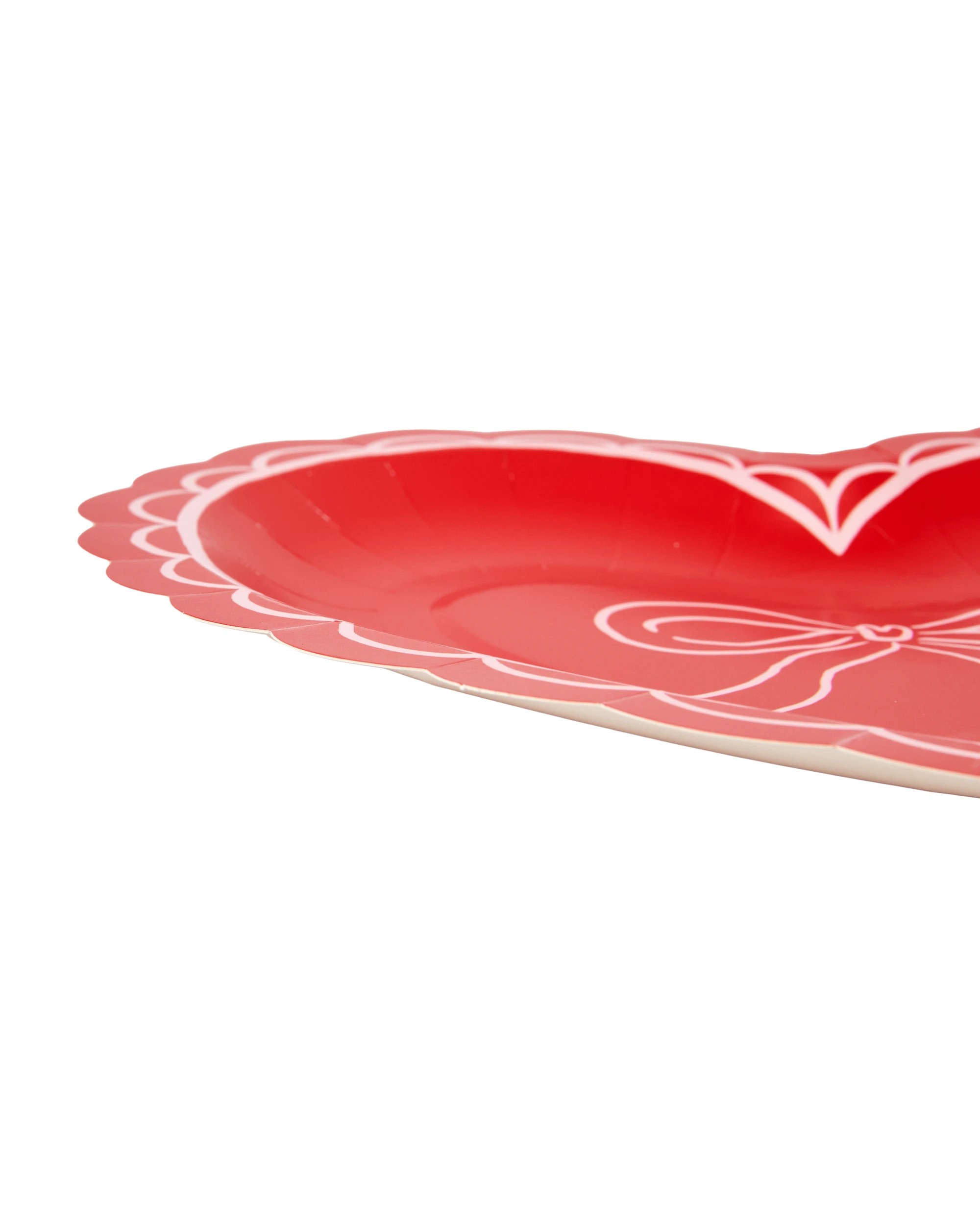3 16 Piece Heart Shaped Paper Plates, 3 of 4