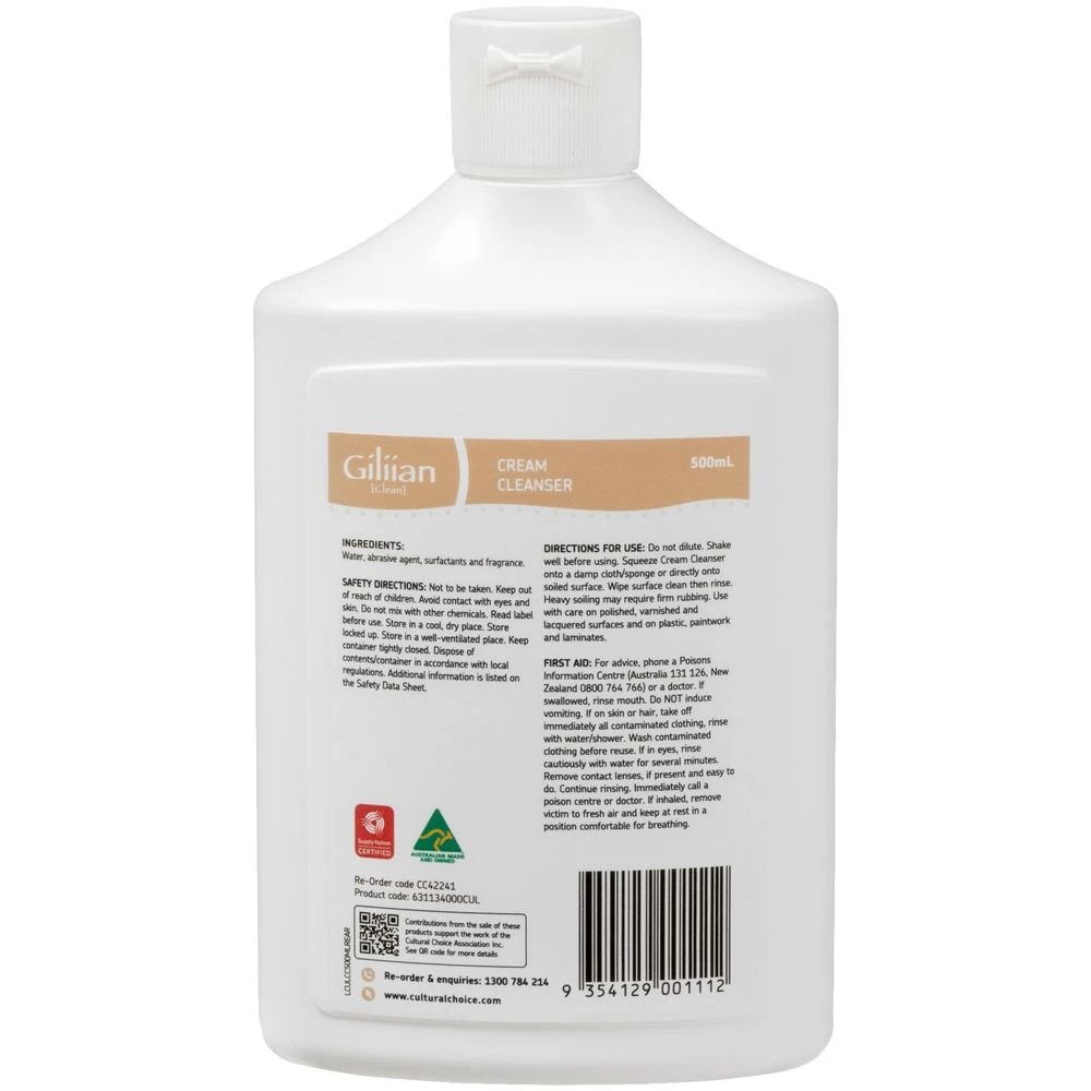 3 Cultural Choice Cream Cleanser 500ml, 3 of 3